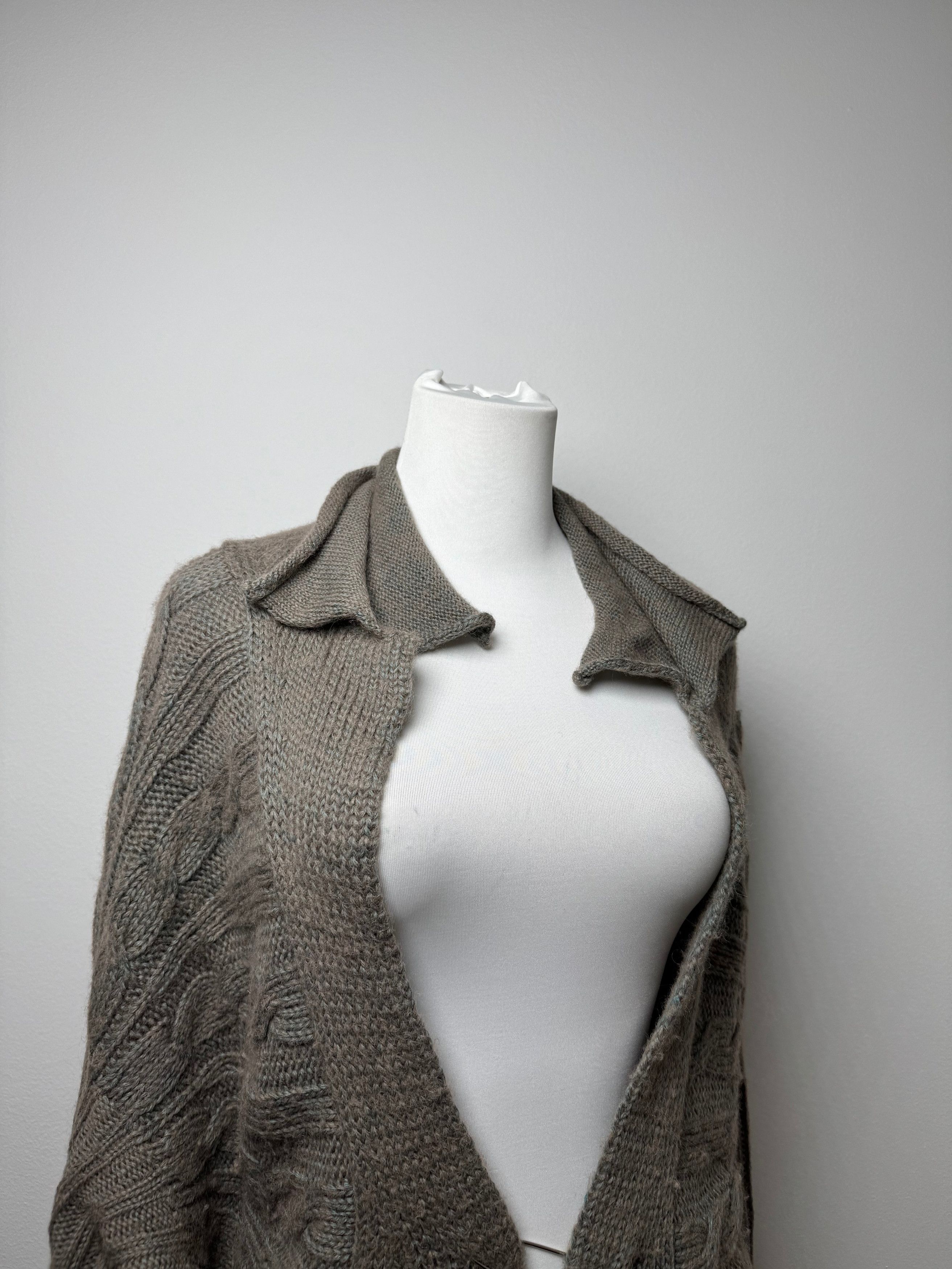 Yohji Yamamoto Vintage Wool Coat Grey 38/M Size M / US 6-8 / IT 42-44 - 13 Thumbnail