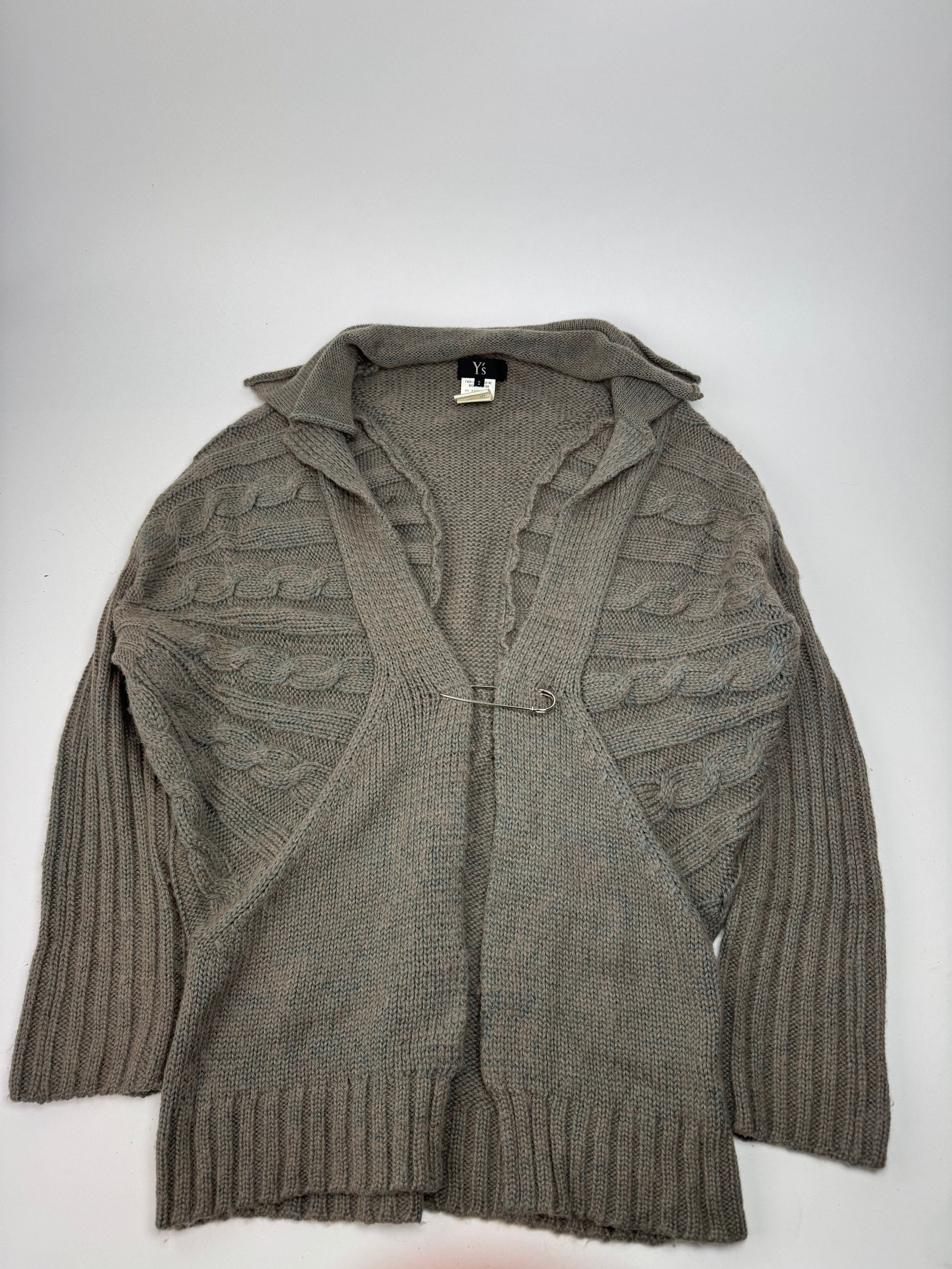 Yohji Yamamoto Vintage Wool Coat Grey 38/M Size M / US 6-8 / IT 42-44 - 5 Thumbnail
