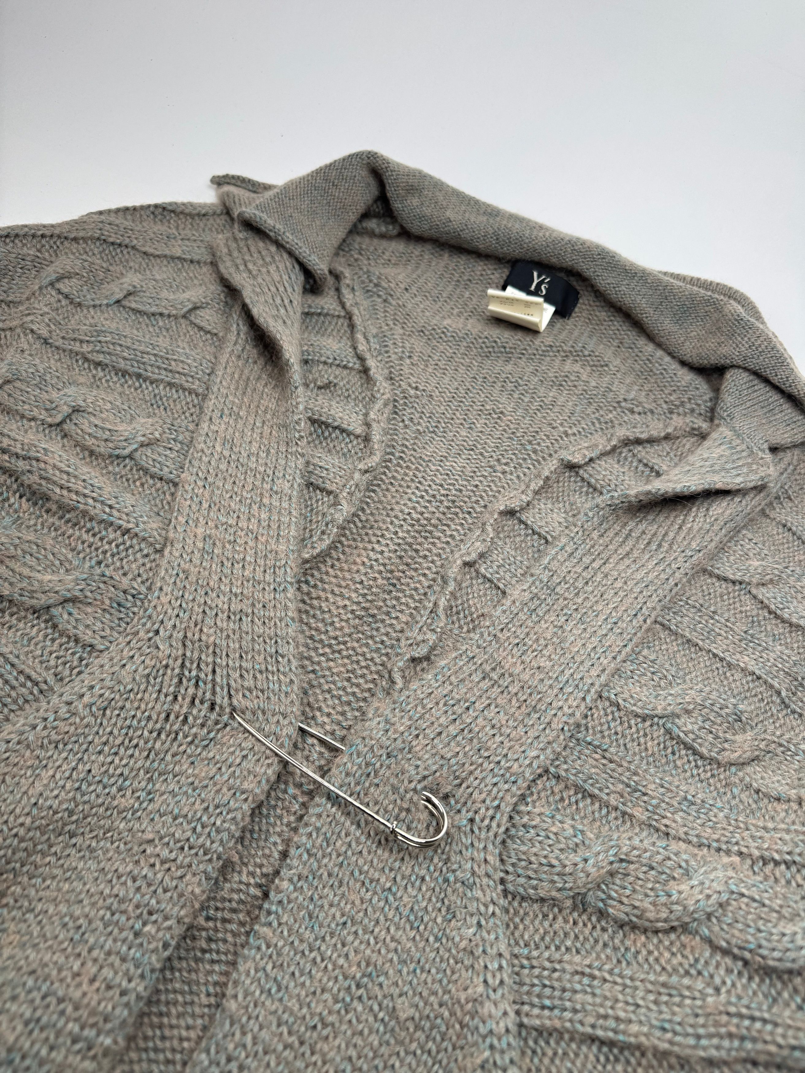 Yohji Yamamoto Vintage Wool Coat Grey 38/M Size M / US 6-8 / IT 42-44 - 10 Thumbnail