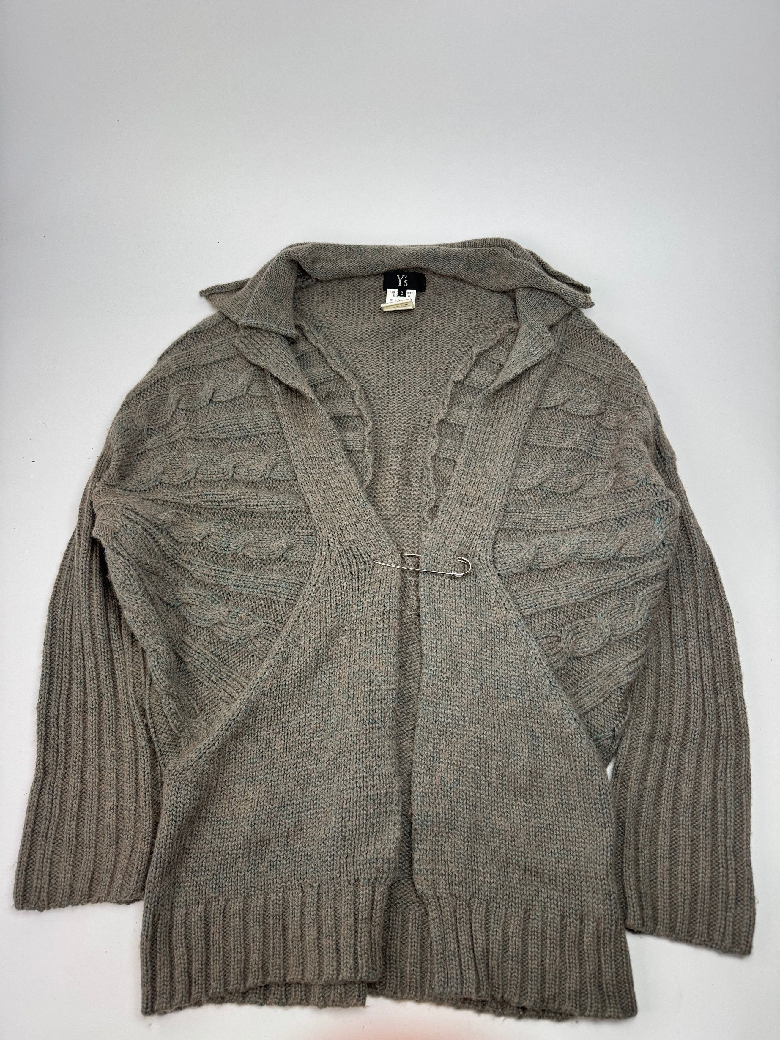Yohji Yamamoto Vintage Wool Coat Grey 38/M Size M / US 6-8 / IT 42-44 - 8 Thumbnail