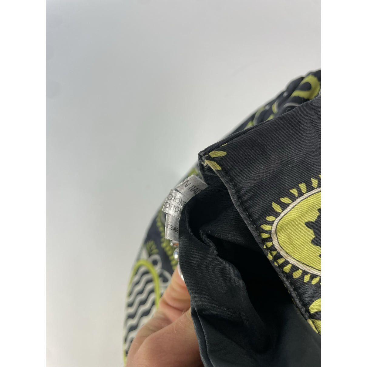 Emilio Pucci Black Cotton Handbag Size ONE SIZE - 3 Thumbnail