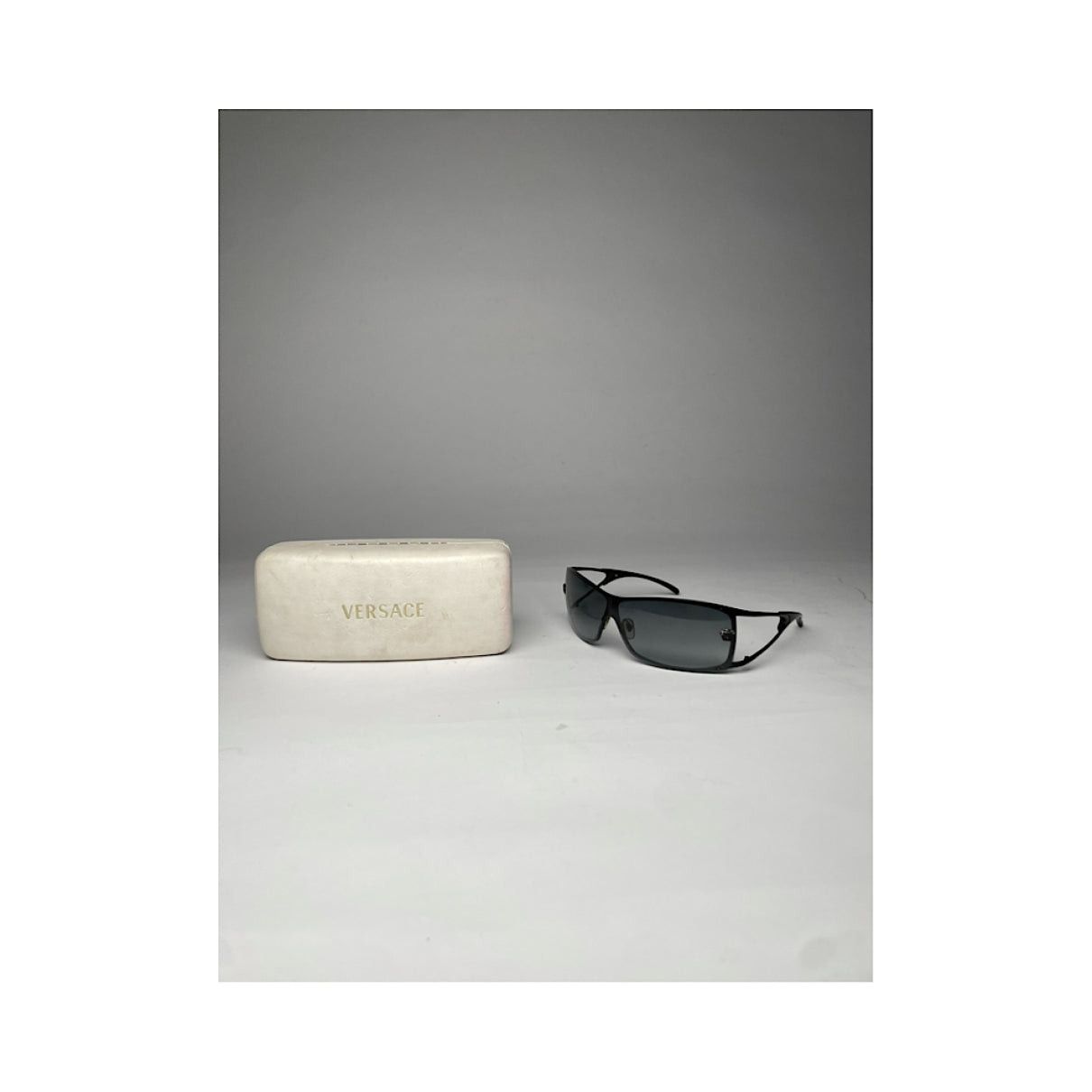 Versace Anthracite Metal Sunglasses Size ONE SIZE - 2 Thumbnail