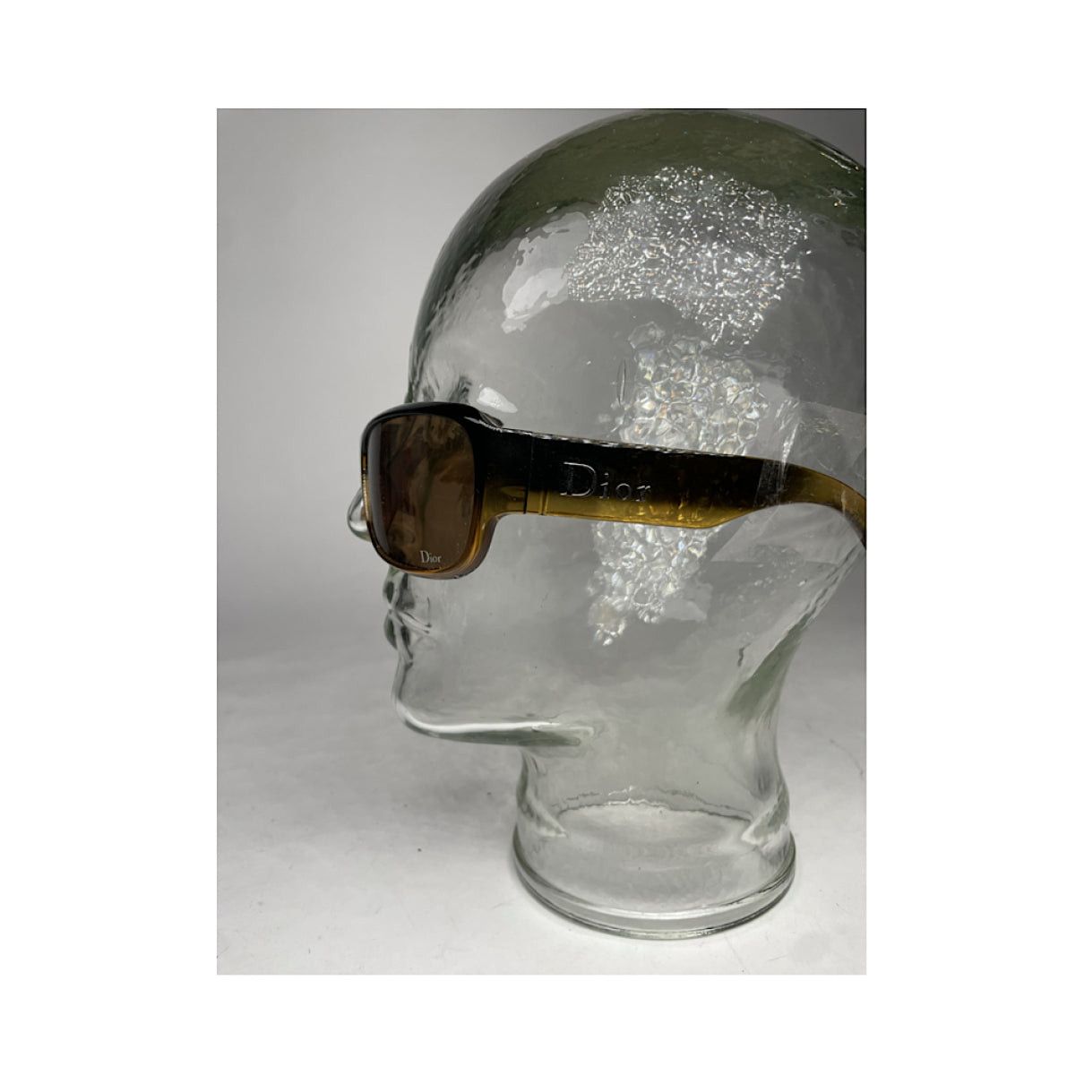 Dior Yellow Plastic Sunglasses Size ONE SIZE - 2 Thumbnail
