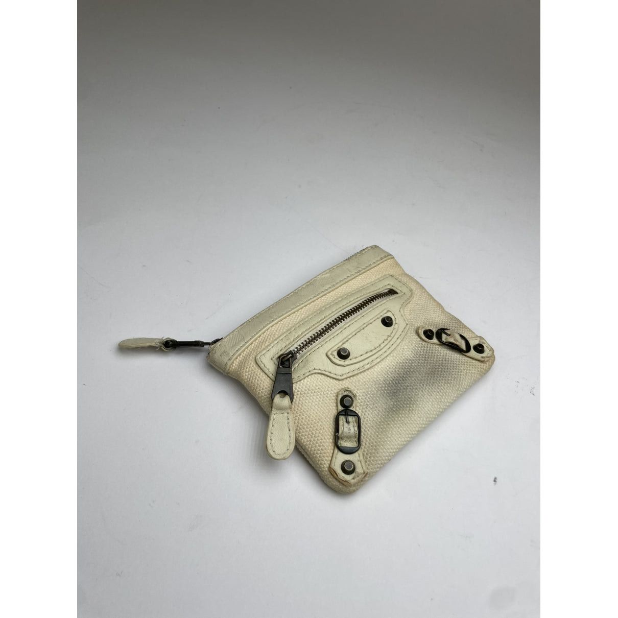 Balenciaga White Cotton Purse Size ONE SIZE - 5 Thumbnail