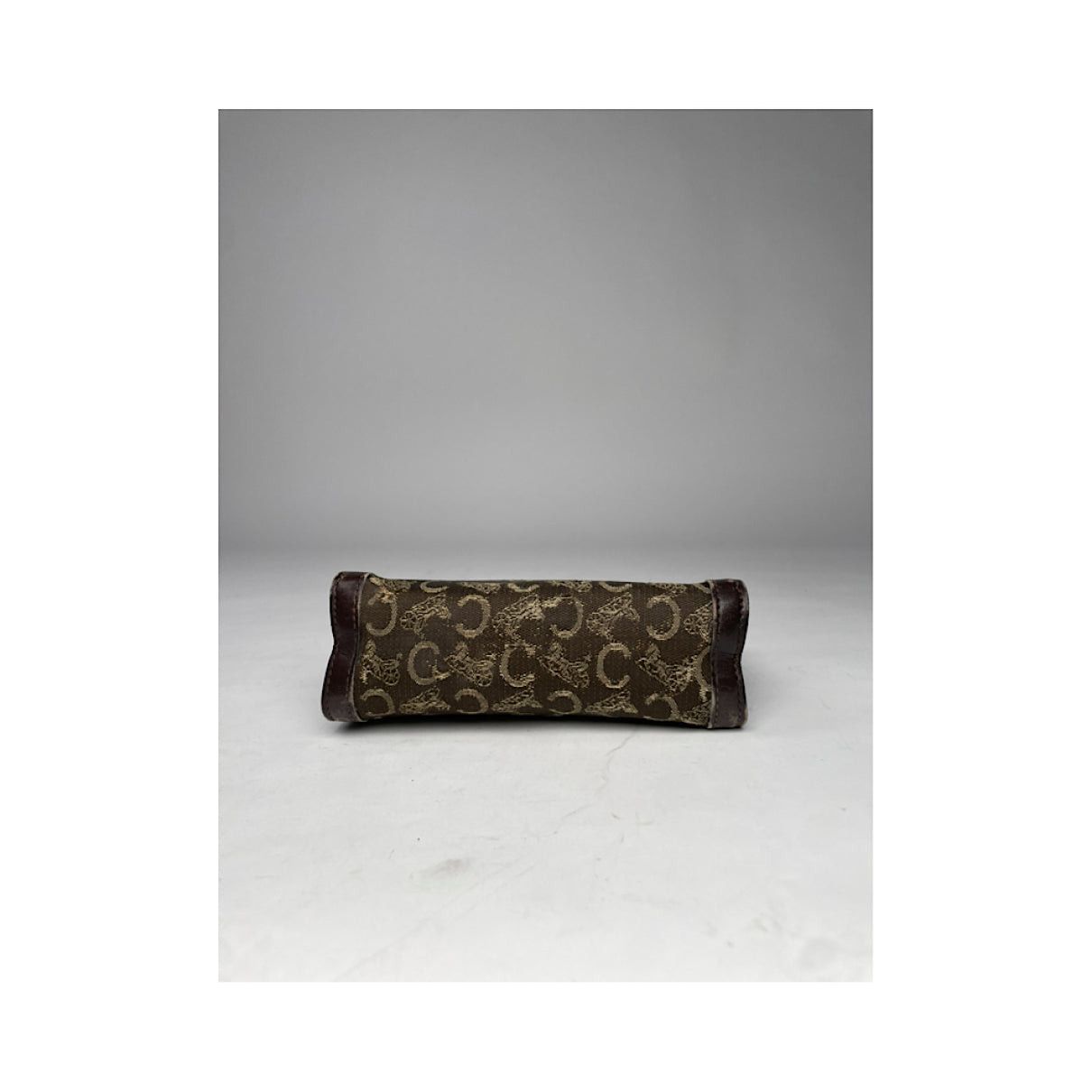 Celine Pocket Brown Cotton Clutch Bag Size ONE SIZE - 5 Thumbnail