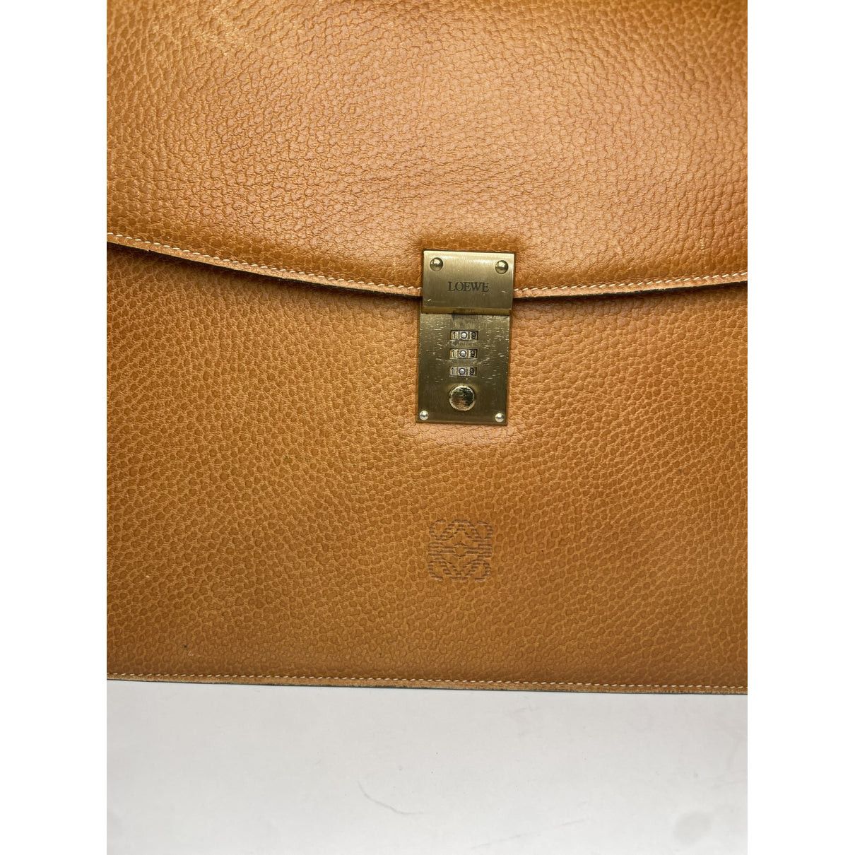 Loewe Amazona Orange Leather Handbag Size ONE SIZE - 3 Thumbnail