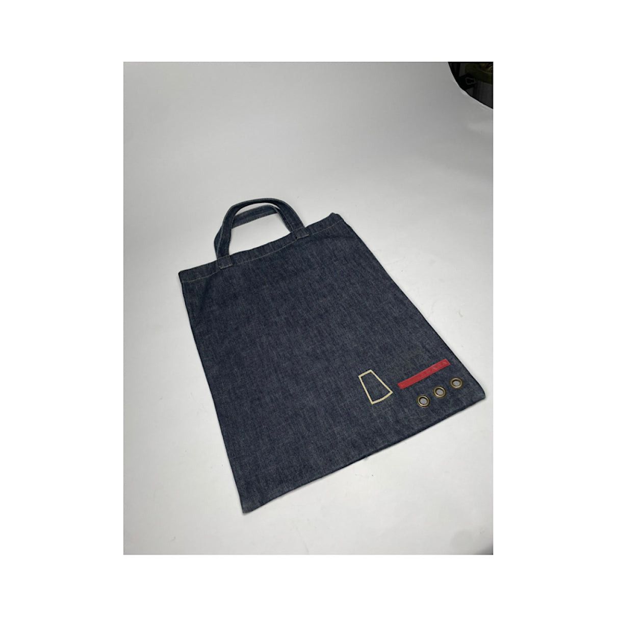 Prada Navy Denim - Jeans Handbag Size ONE SIZE - 3 Thumbnail