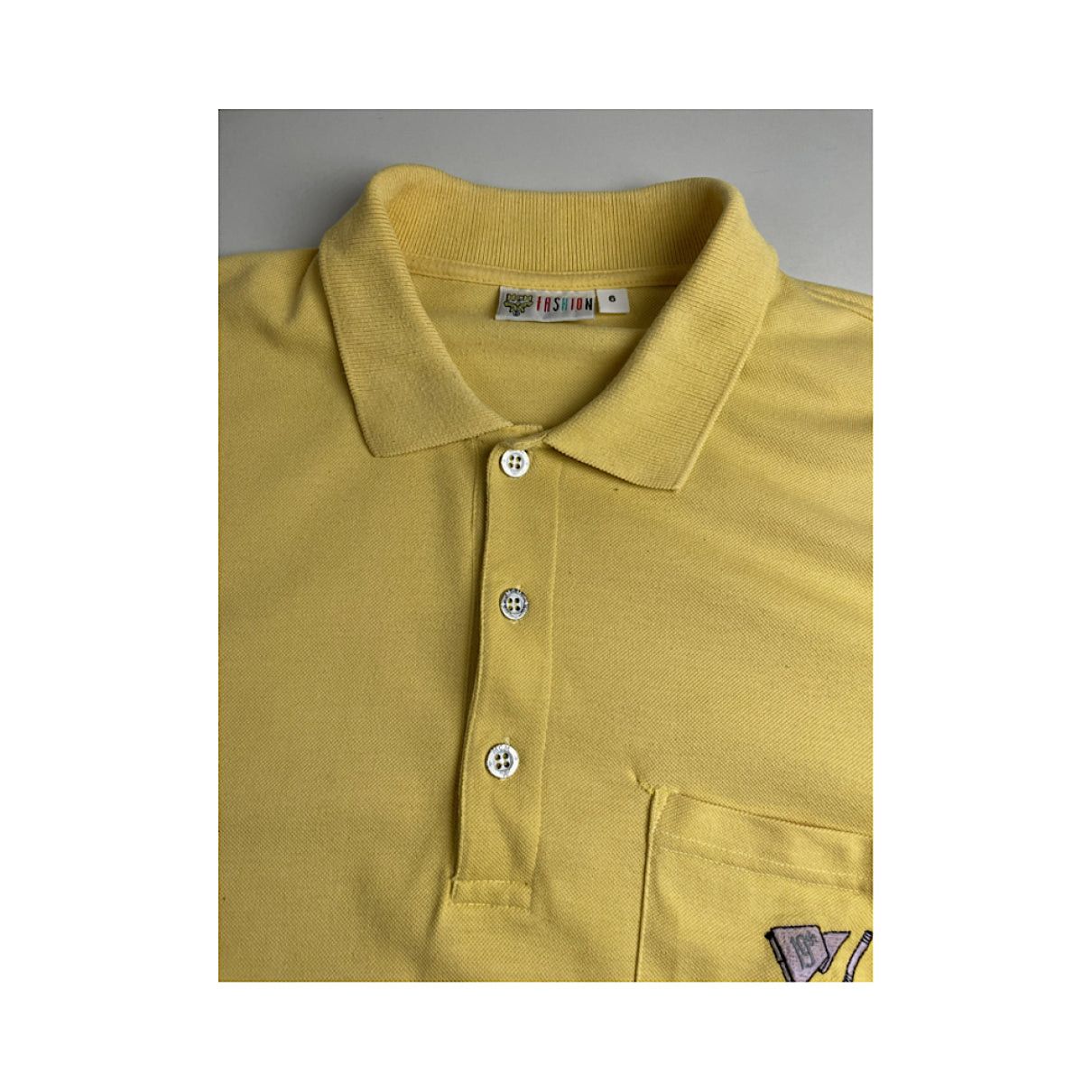 MCM Yellow Cotton Polo Shirt Size XL / US 12-14 / IT 48-50 - 4 Thumbnail