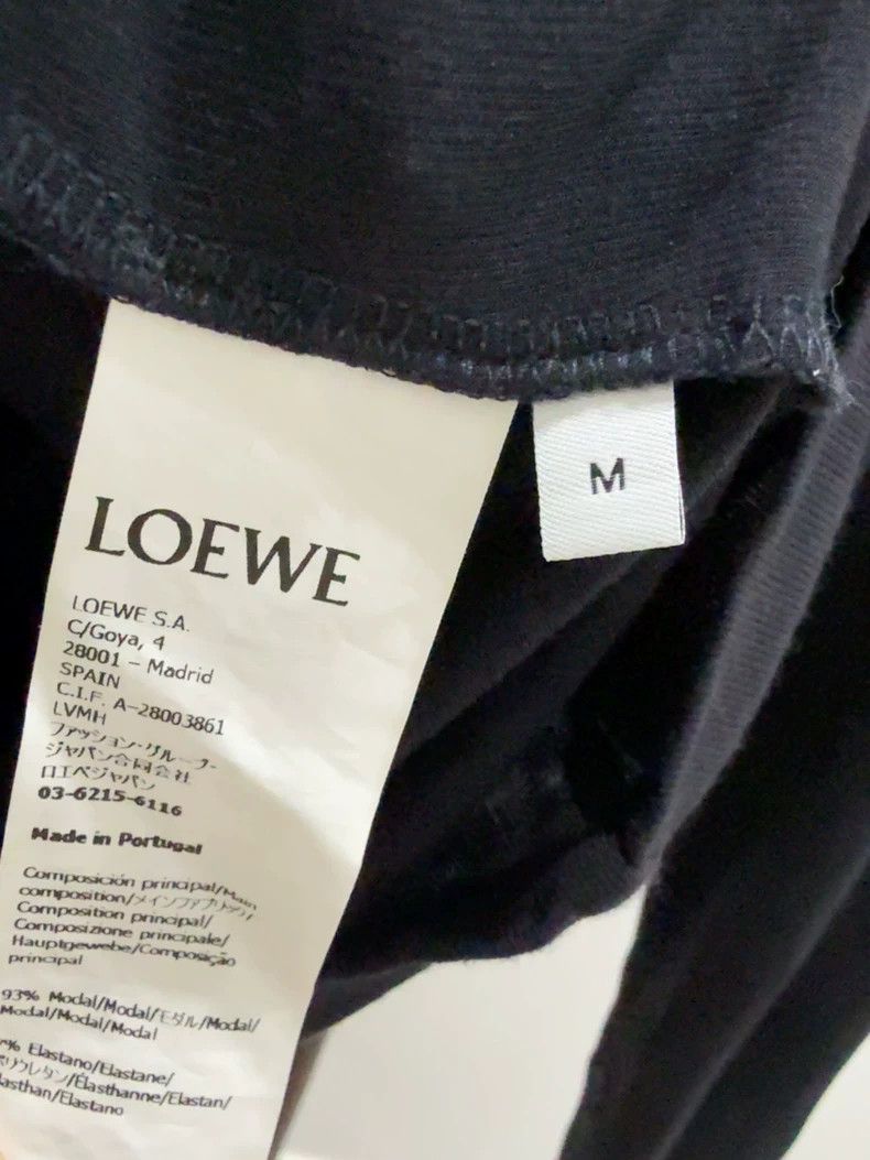 Loewe Loewe 24ss Logo Long Sleeve Tee - dmc Size US M / EU 48-50 / 2 - 3 Thumbnail