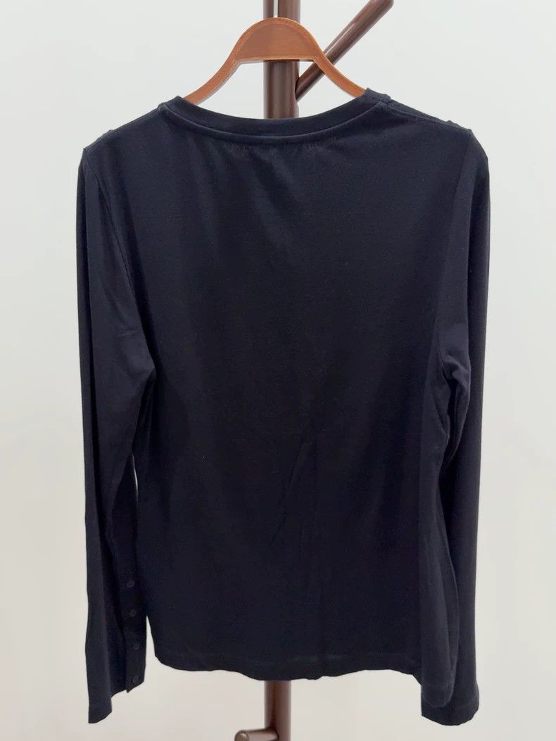 Loewe Loewe 24ss Logo Long Sleeve Tee - dmc Size US M / EU 48-50 / 2 - 2 Thumbnail