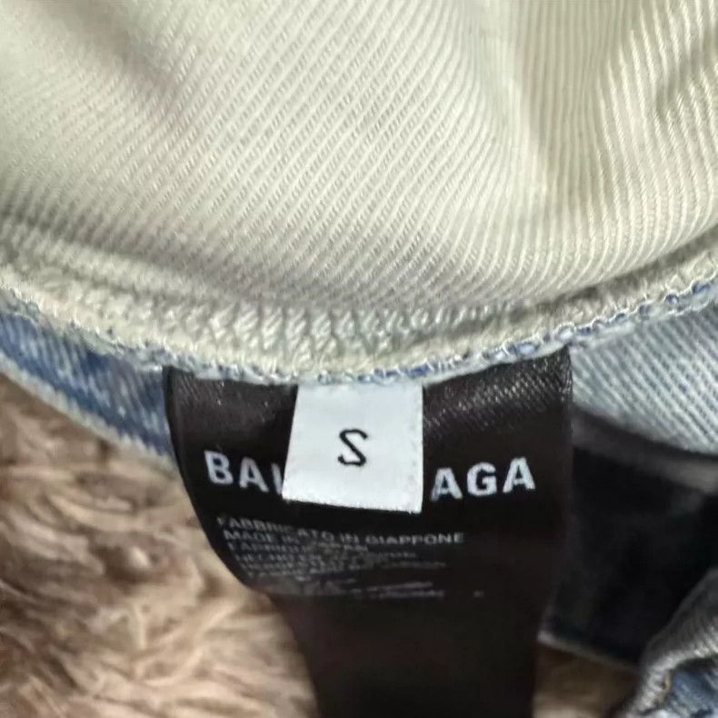 Balenciaga Balenciaga 23SS Distressed Denim Jeans - dmc Size US 28 / EU 44 - 4 Thumbnail