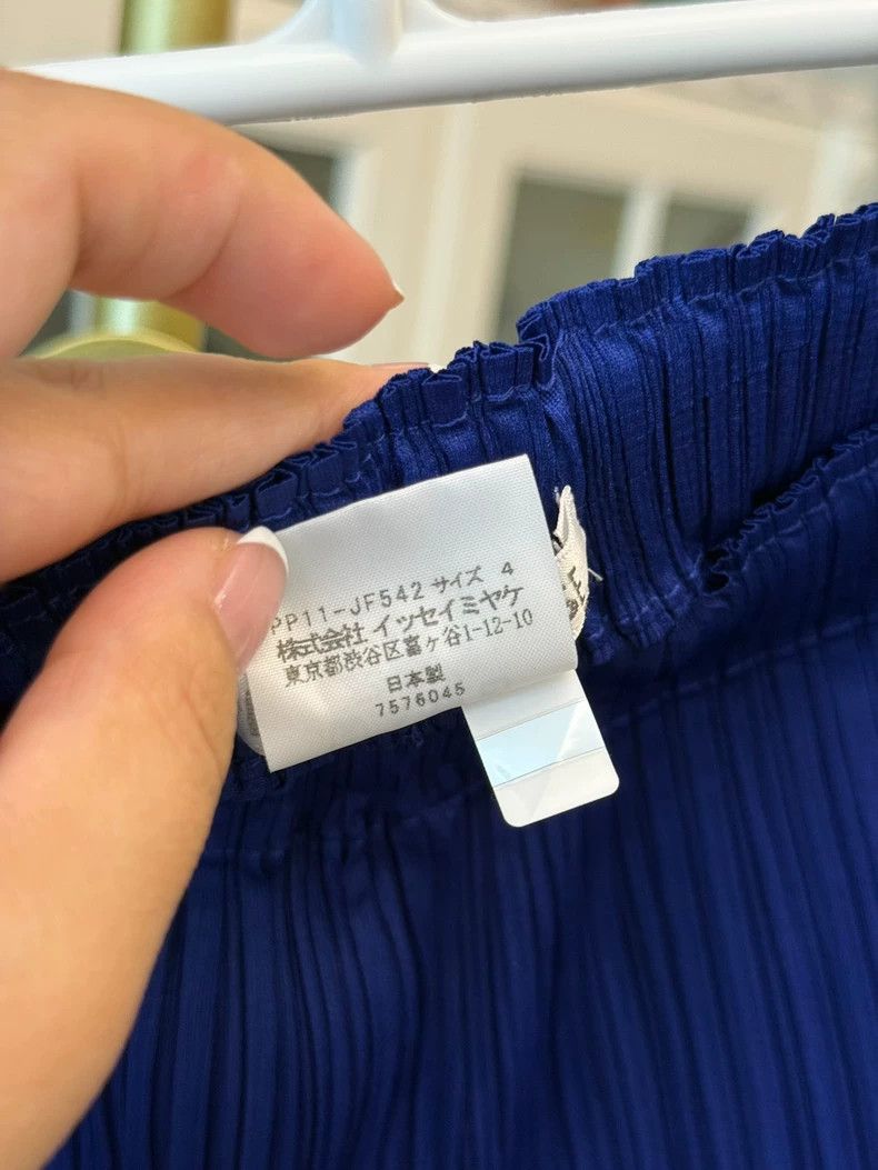 Issey Miyake Issey Miyake PP Blue Straight Leg Pants - dmc Size US 30 / EU 46 - 4 Thumbnail