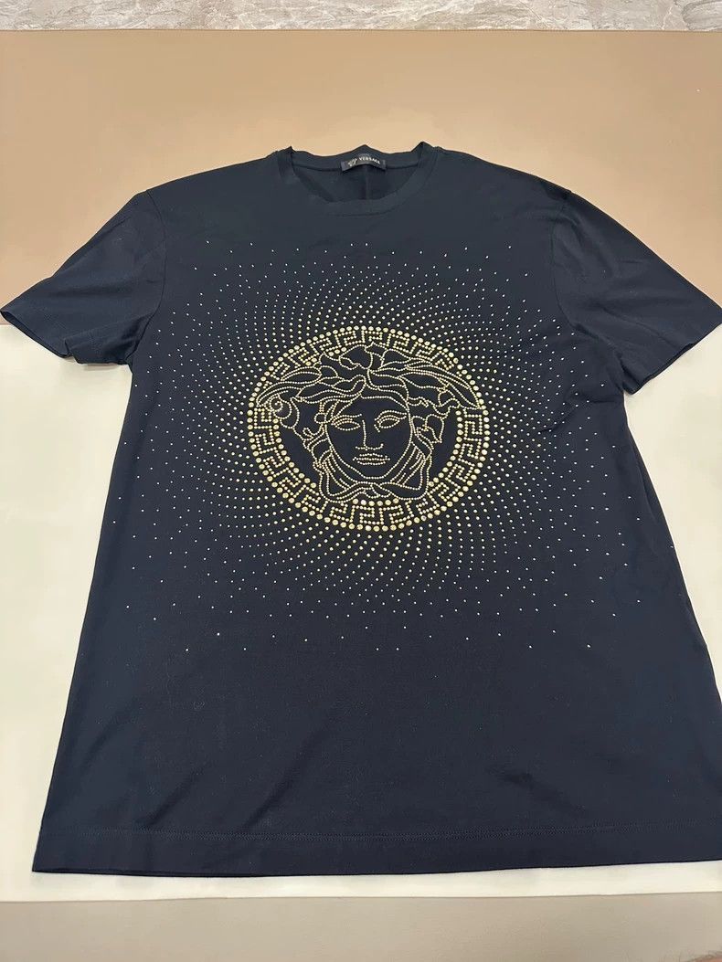 Versace Versace Black Medusa Star Short-Sleeve T-Shirt - dmc Size US S / EU 44-46 / 1 - 2 Thumbnail