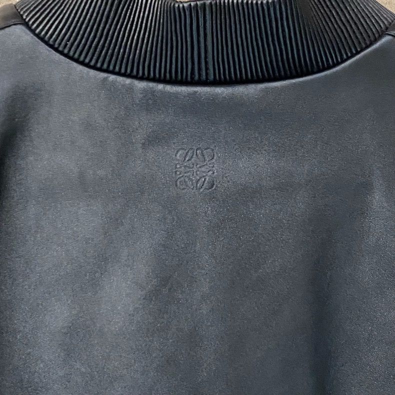 Loewe Loewe Black Back Logo Leather Jacket - dmc Size US M / EU 48-50 / 2 - 3 Thumbnail