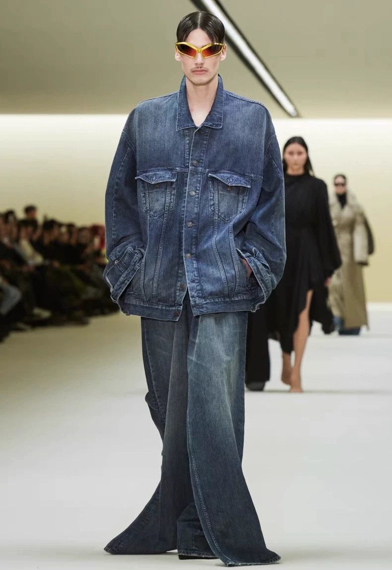Balenciaga Balenciaga 23FW Double Layer Jeans - dmc Size US 30 / EU 46 - 5 Thumbnail