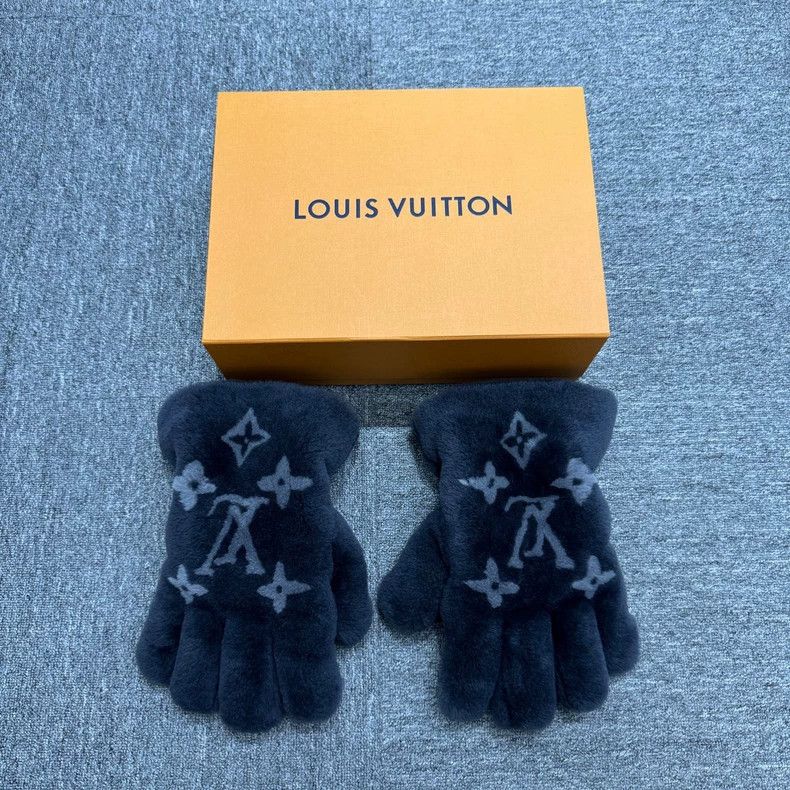 Louis Vuitton Louis Vuitton Monogram Leather Gloves - dmc Size ONE SIZE - 2 Thumbnail
