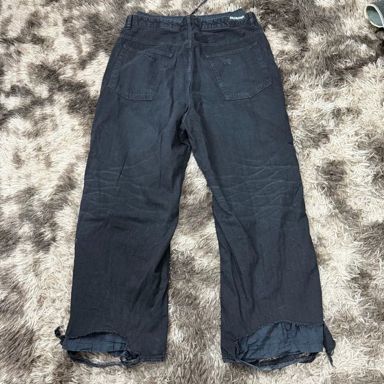 Balenciaga Balenciaga Distressed Patchwork Denim Jeans - dmc Size US 32 / EU 48 - 5 Thumbnail