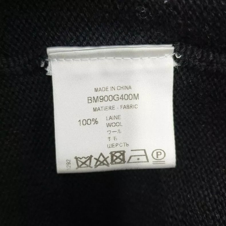 Givenchy Givenchy Black Striped Logo Wool Sweater - dmc Size US L / EU 52-54 / 3 - 4 Thumbnail