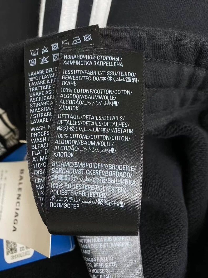 Balenciaga Balenciaga x Adidas collaborative sweatpants - dmc Size US 30 / EU 46 - 6 Thumbnail