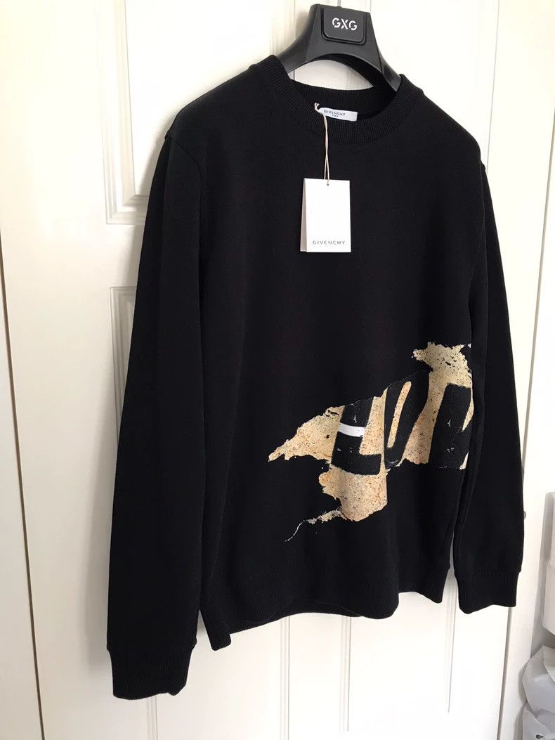Givenchy GIVENCHY Men's Thick Cotton Sweatshirt - dmc Size US M / EU 48-50 / 2 - 2 Thumbnail