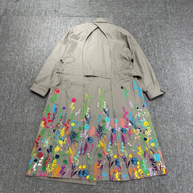 Louis Vuitton Louis Vuitton Floral Embroidered Coat - dmc Size US L / EU 52-54 / 3 - 5 Thumbnail