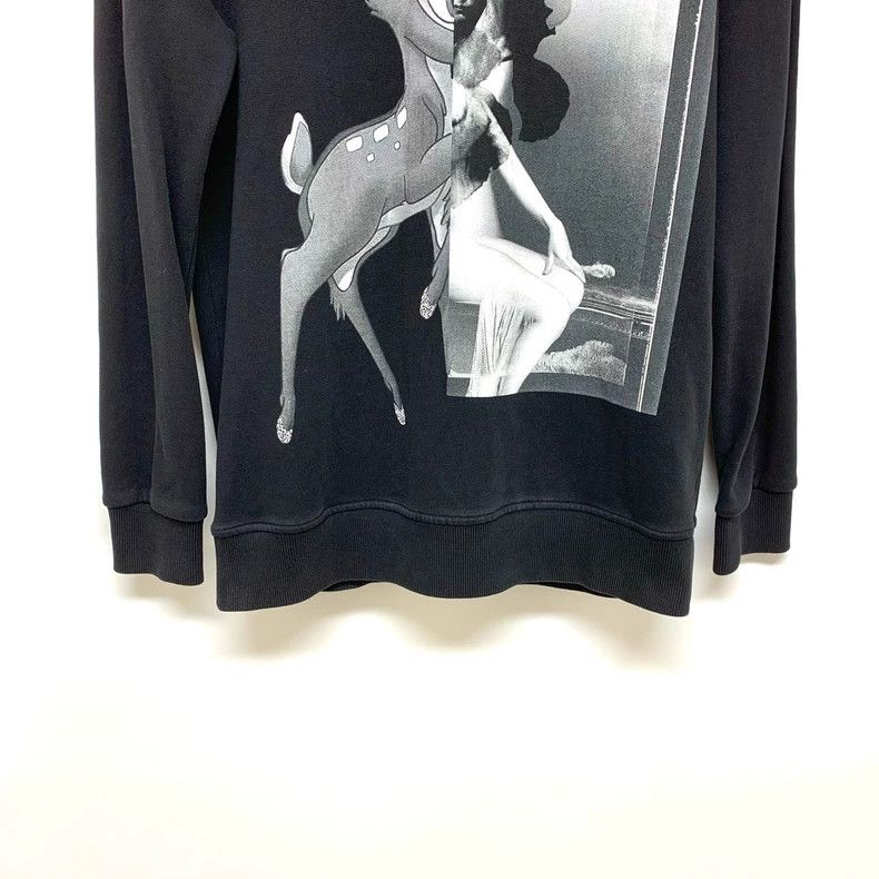 Givenchy Givenchy Black Deer Logo Hoodie - dmc Size US S / EU 44-46 / 1 - 6 Thumbnail
