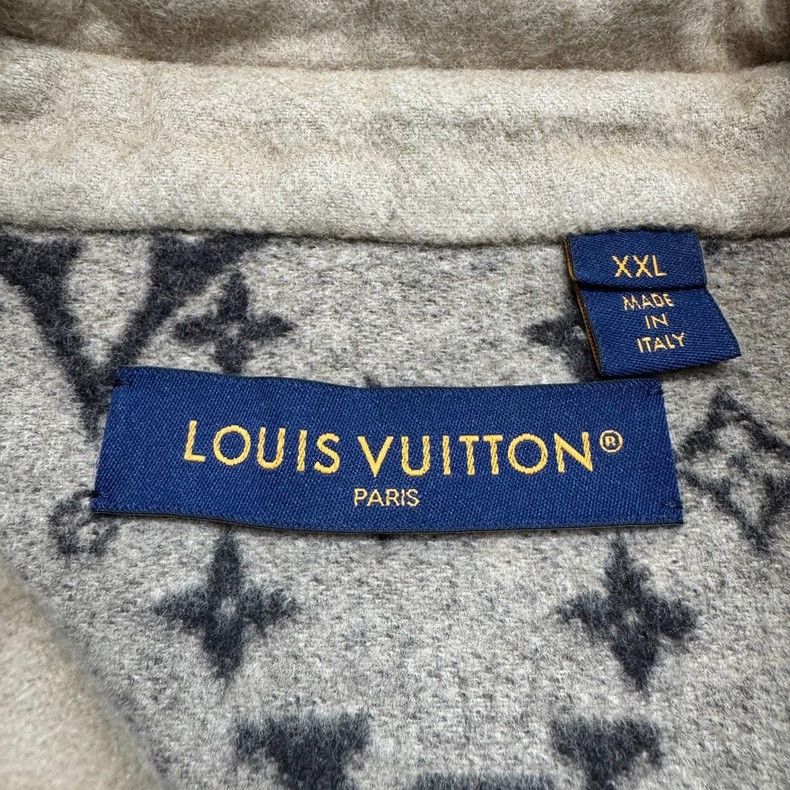 Louis Vuitton Louis Vuitton Wool Button-Up Shirt - dmc Size US XXL / EU 58 / 5 - 2 Thumbnail