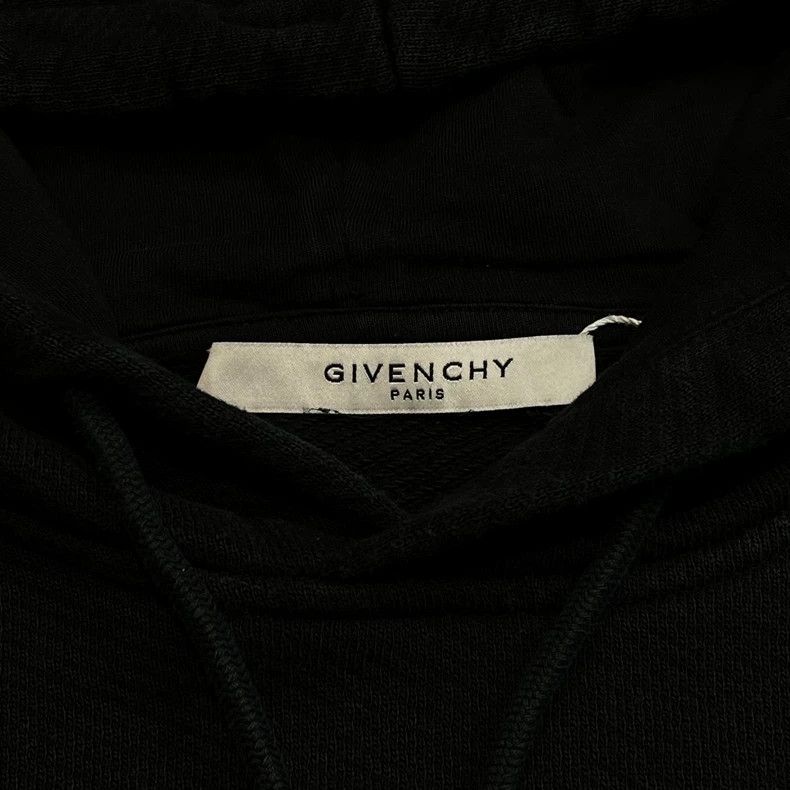 Givenchy Paris Logo Print Hoodie - dmc