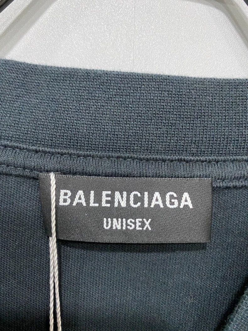 Balenciaga Balenciaga Flame Distressed Ink Sweatshirt - dmc Size US L / EU 52-54 / 3 - 4 Thumbnail