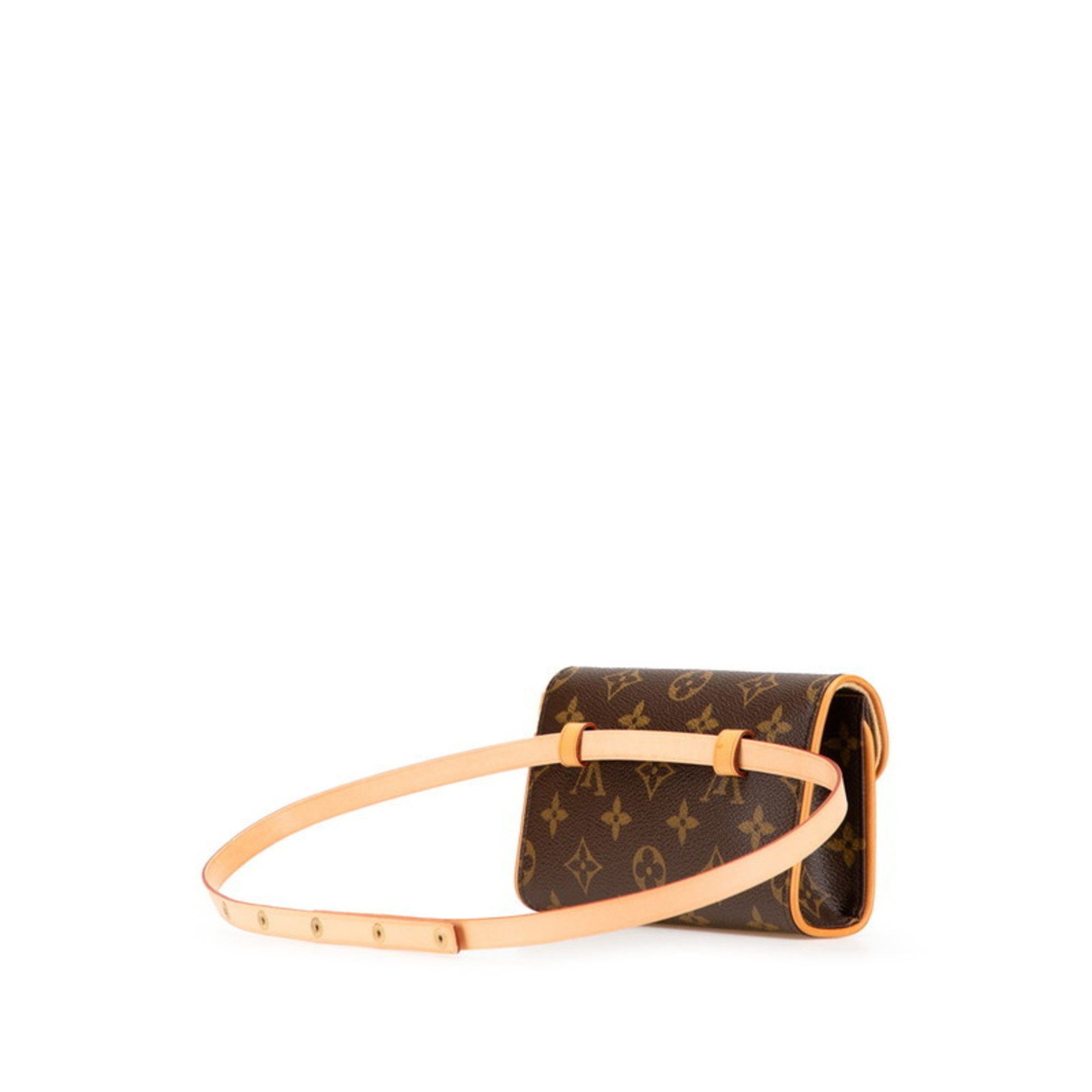 Louis Vuitton Louis Vuitton Monogram Florentine XS Waist Bag/Body Bag M51855 Brown PVC Leather Women's LOUIS VUITTON Size ONE SIZE - 2 Thumbnail
