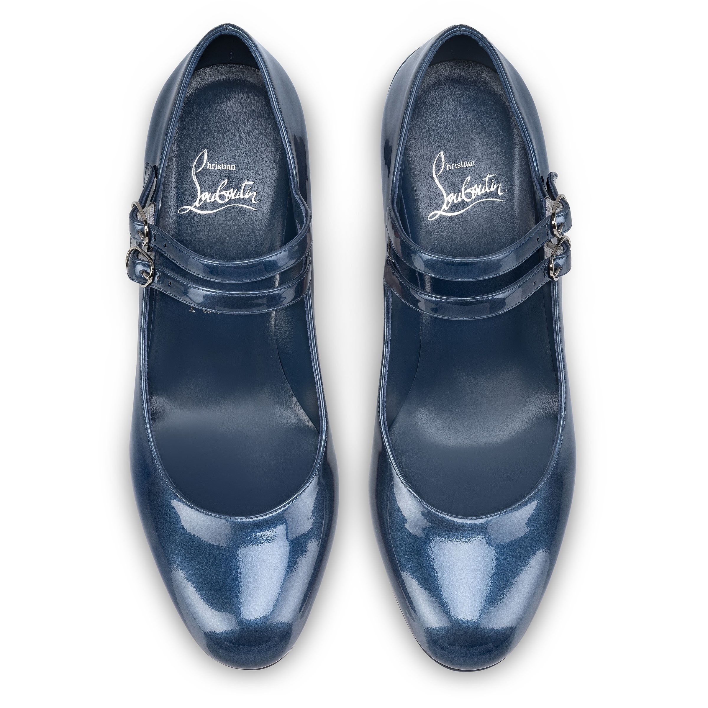 Christian Louboutin miss jane 55mm navy Size US 8.5 / IT 38.5 - 5 Thumbnail