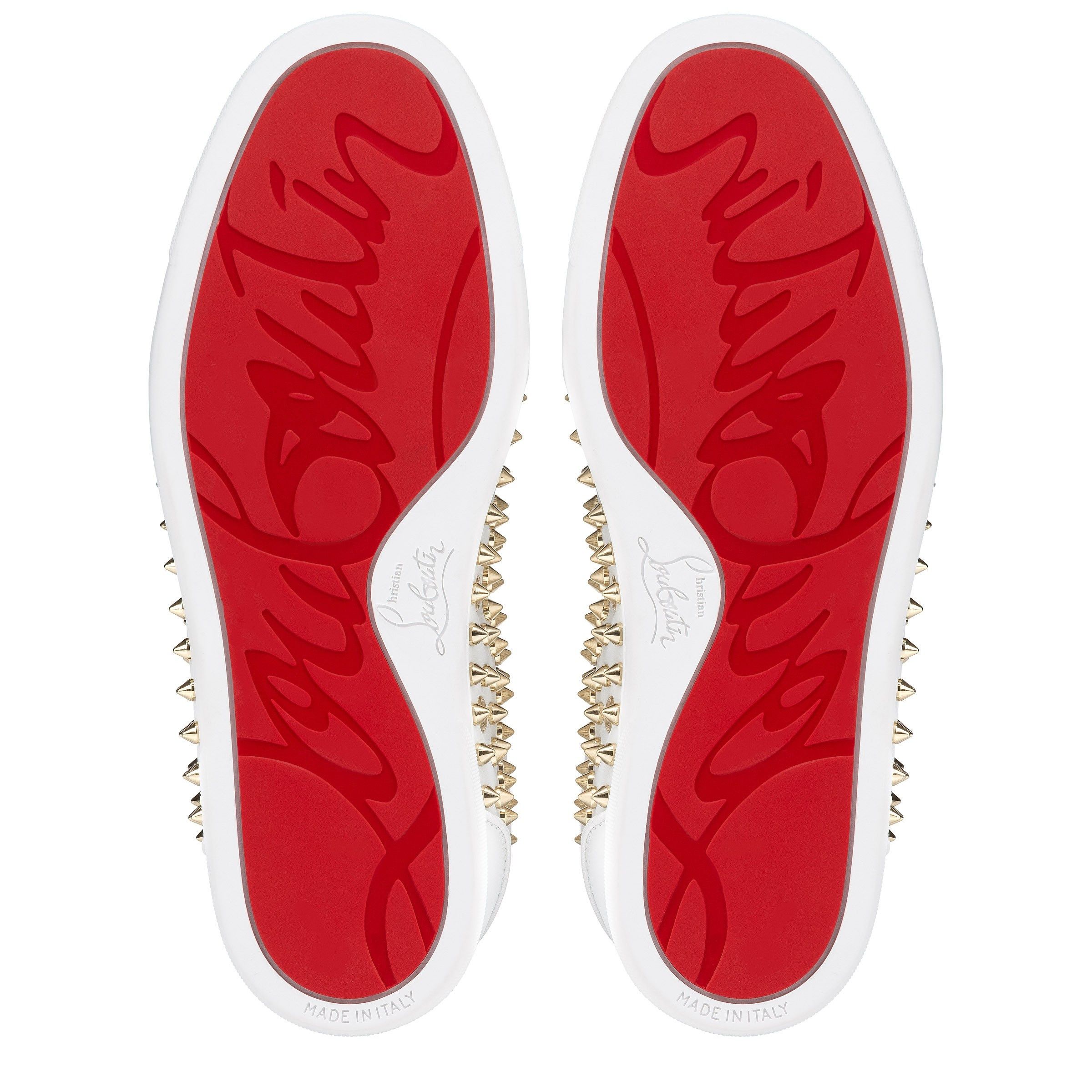 Christian Louboutin vieira night spikes white Size US 7 / IT 37 - 6 Thumbnail
