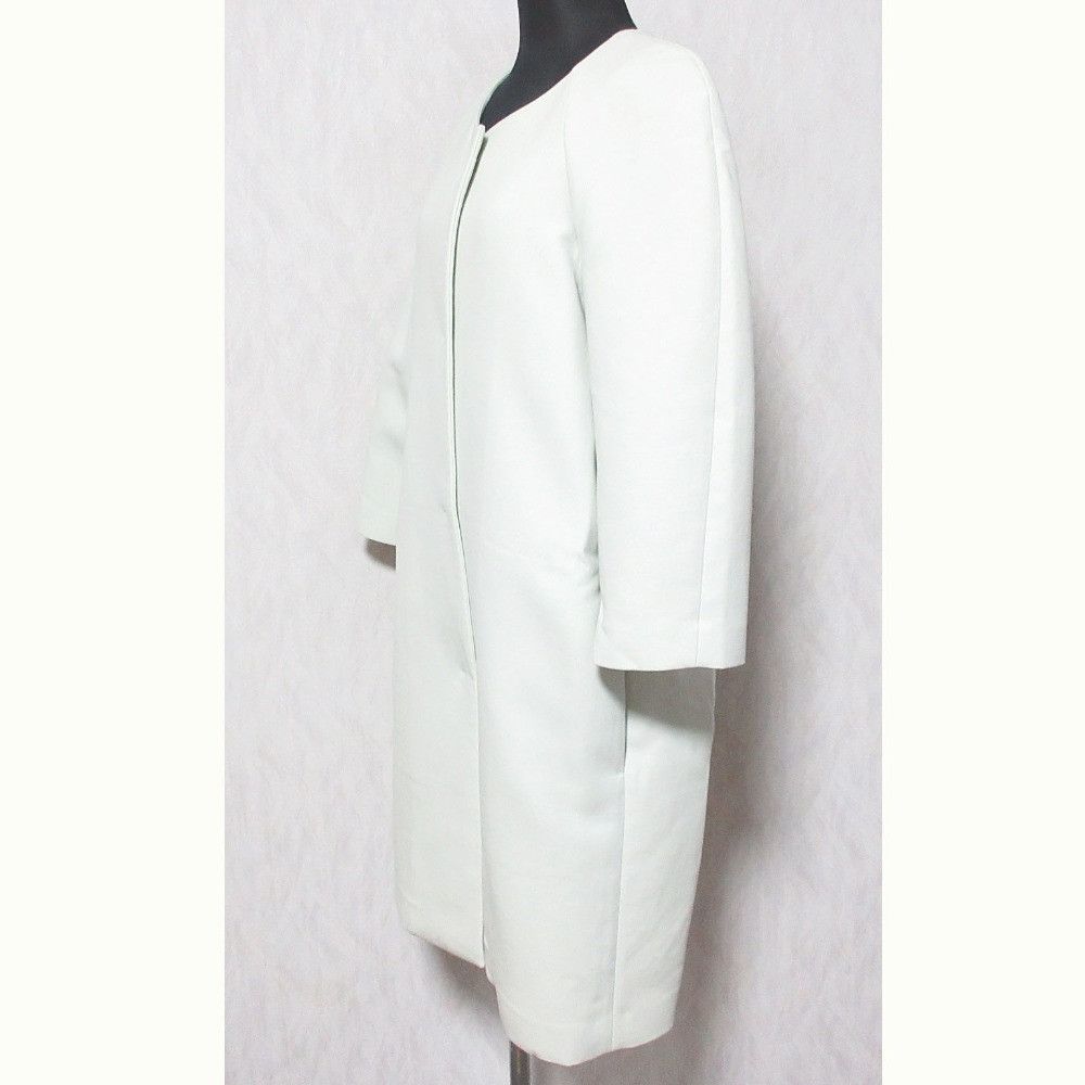 Other Other The SECRETCLOSET Wool Coat Leather Outerwear 1-06-05-2003 Size ONE SIZE - 3 Thumbnail