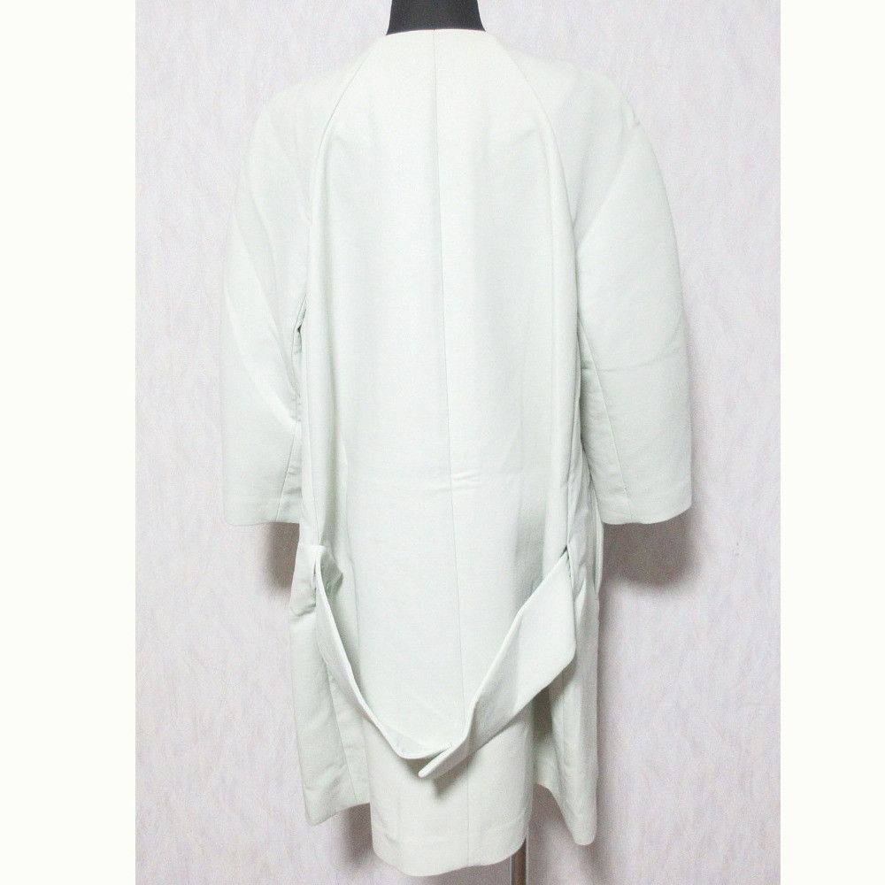 Other Other The SECRETCLOSET Wool Coat Leather Outerwear 1-06-05-2003 Size ONE SIZE - 2 Thumbnail