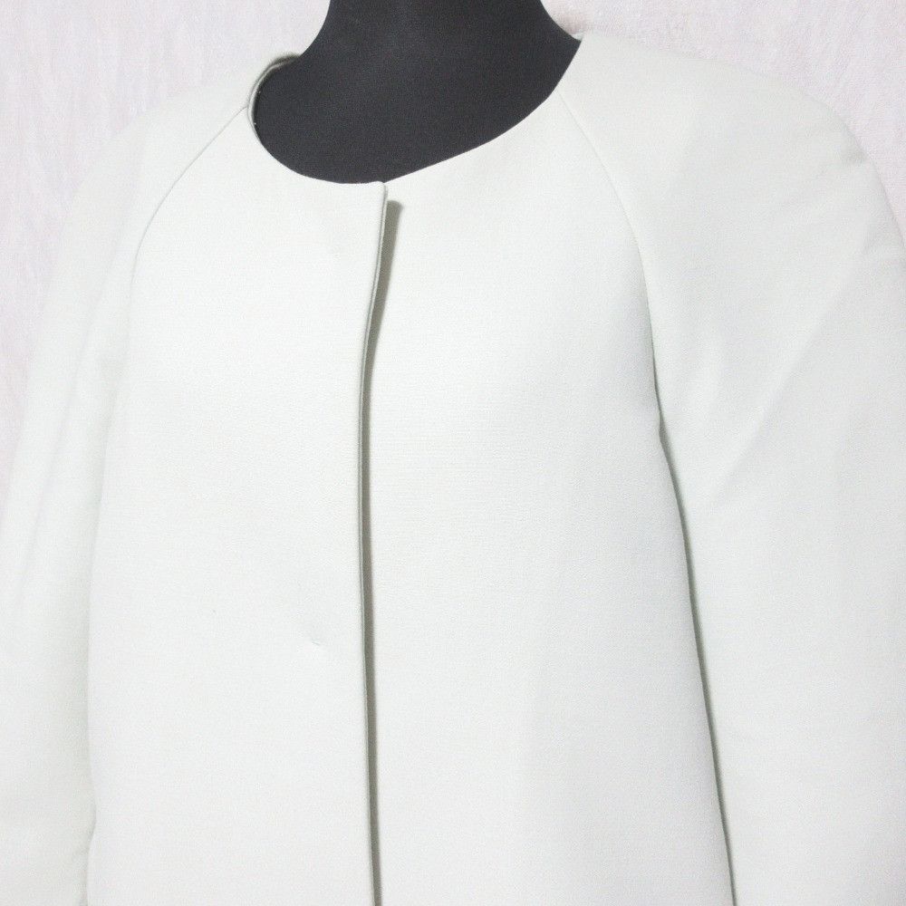 Other Other The SECRETCLOSET Wool Coat Leather Outerwear 1-06-05-2003 Size ONE SIZE - 4 Thumbnail