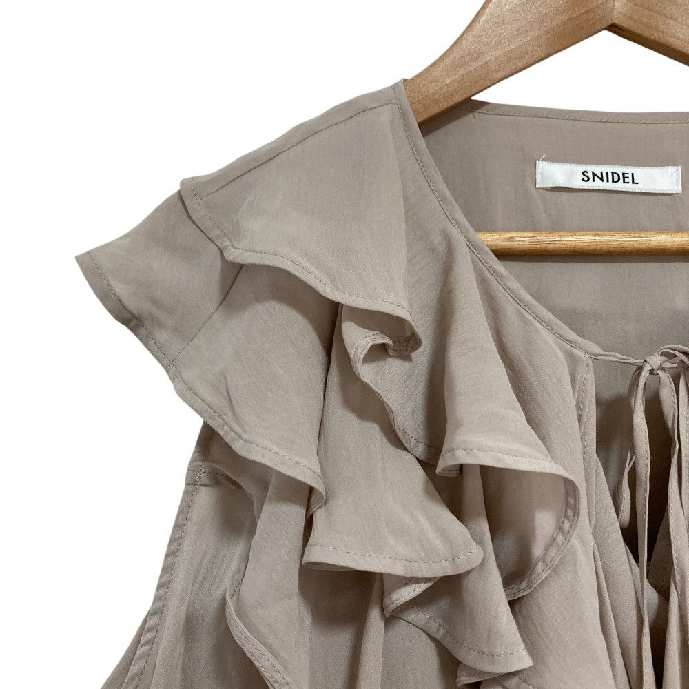 Other Other Snidel Ruffle Bolero Jumpsuit Others Dresses SWFO251121 DUTY FREE for USA Size ONE SIZE - 3 Thumbnail