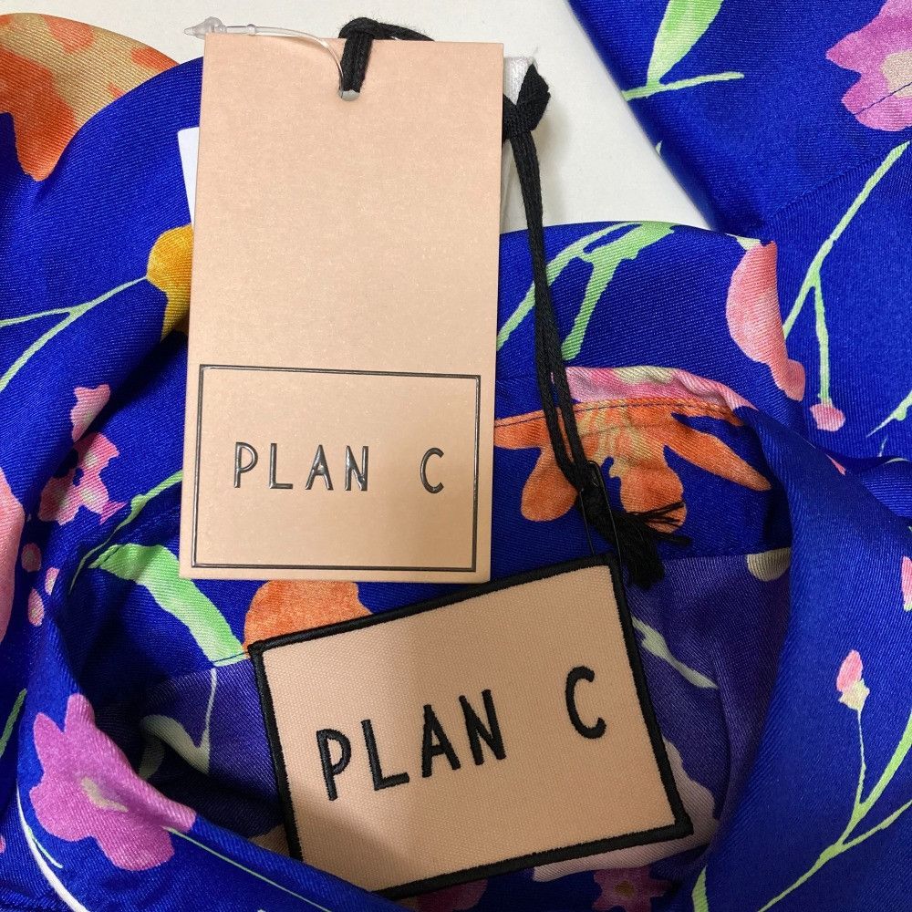 Other Other Plan C Flowe Print Pleated Shirt Others Tops DUTY FREE for USA Size ONE SIZE - 8 Thumbnail