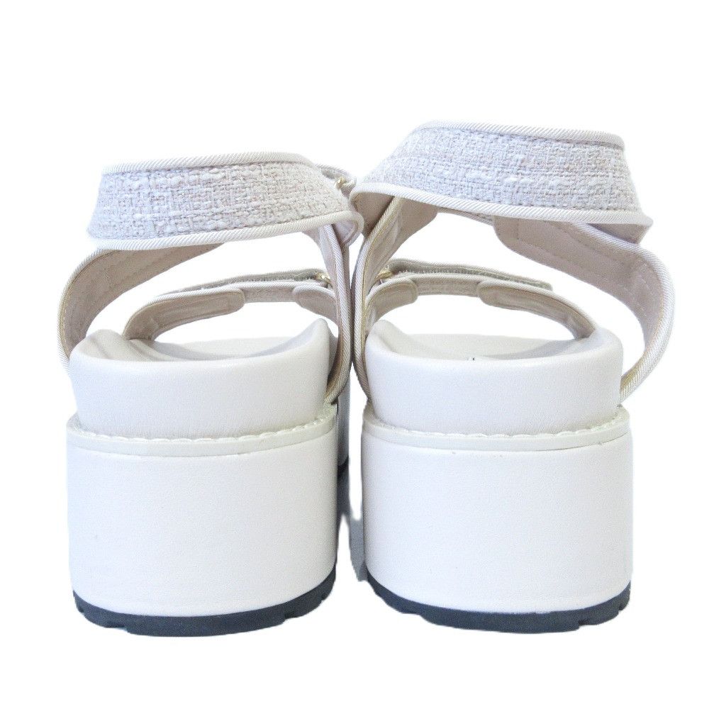Other Other Her lip to Trois Tweed Platform Sandals Others Shoes DUTY FREE for USA Size ONE SIZE - 5 Thumbnail