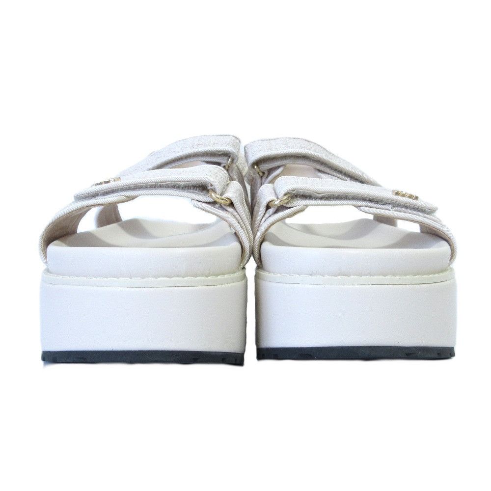 Other Other Her lip to Trois Tweed Platform Sandals Others Shoes DUTY FREE for USA Size ONE SIZE - 3 Thumbnail
