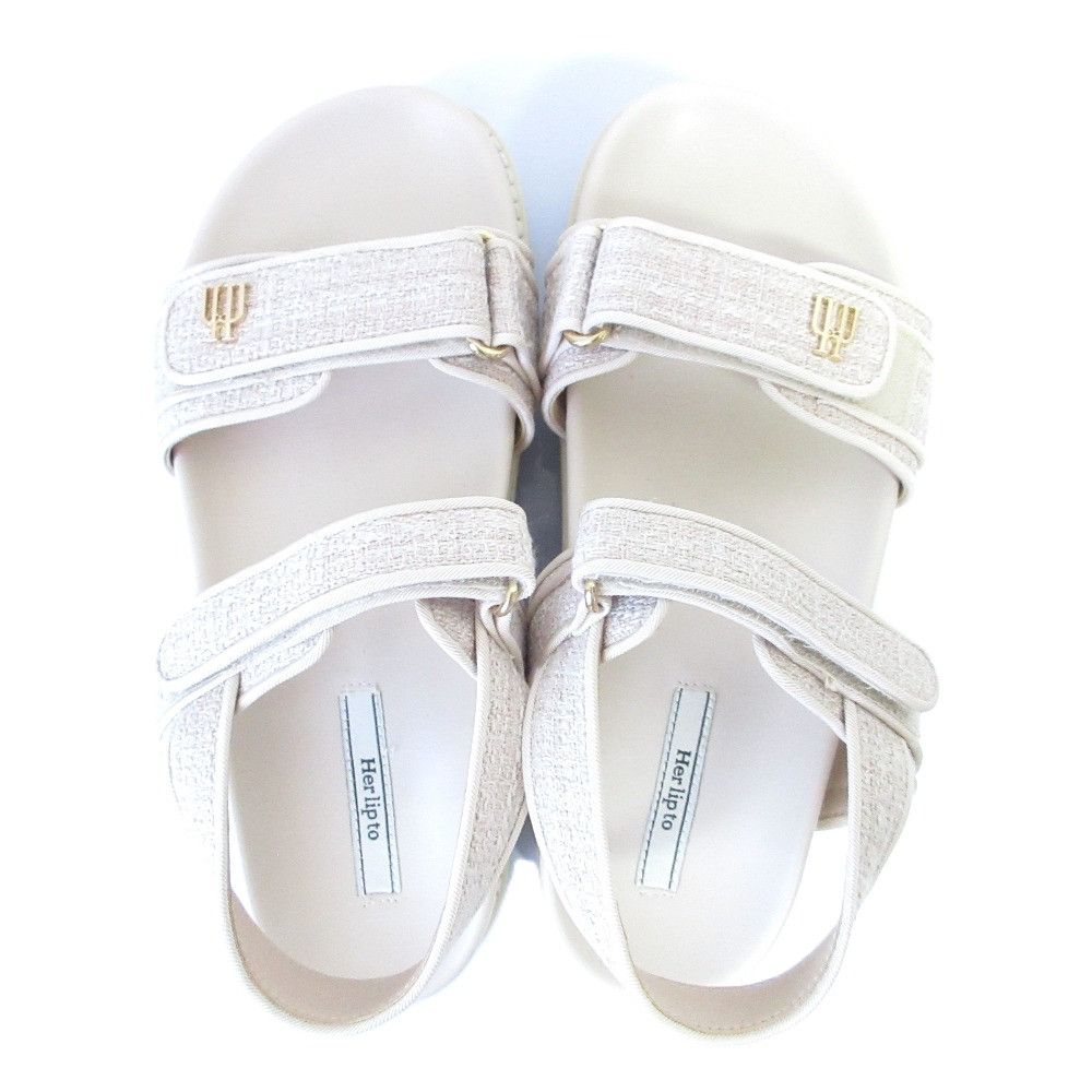 Other Other Her lip to Trois Tweed Platform Sandals Others Shoes DUTY FREE for USA Size ONE SIZE - 4 Thumbnail