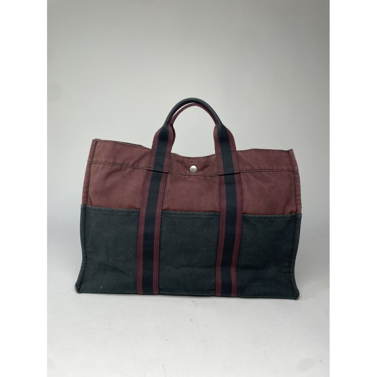 Other Hermès Black Cotton Handbag Size ONE SIZE - 3 Thumbnail