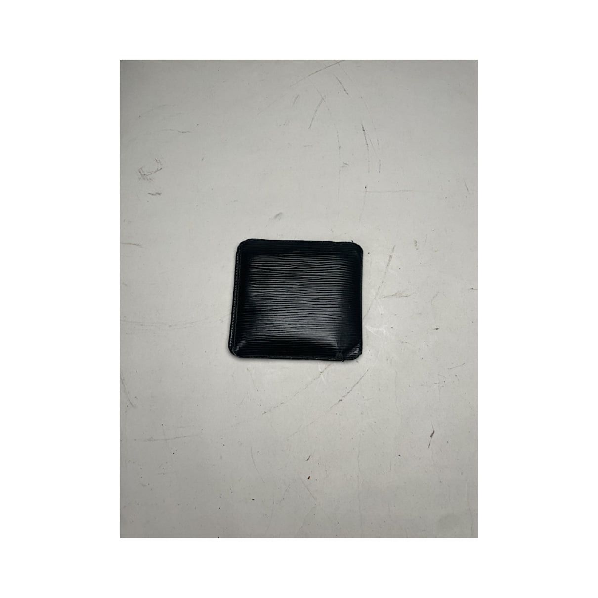 Louis Vuitton Black Leather Purse Size ONE SIZE - 4 Thumbnail