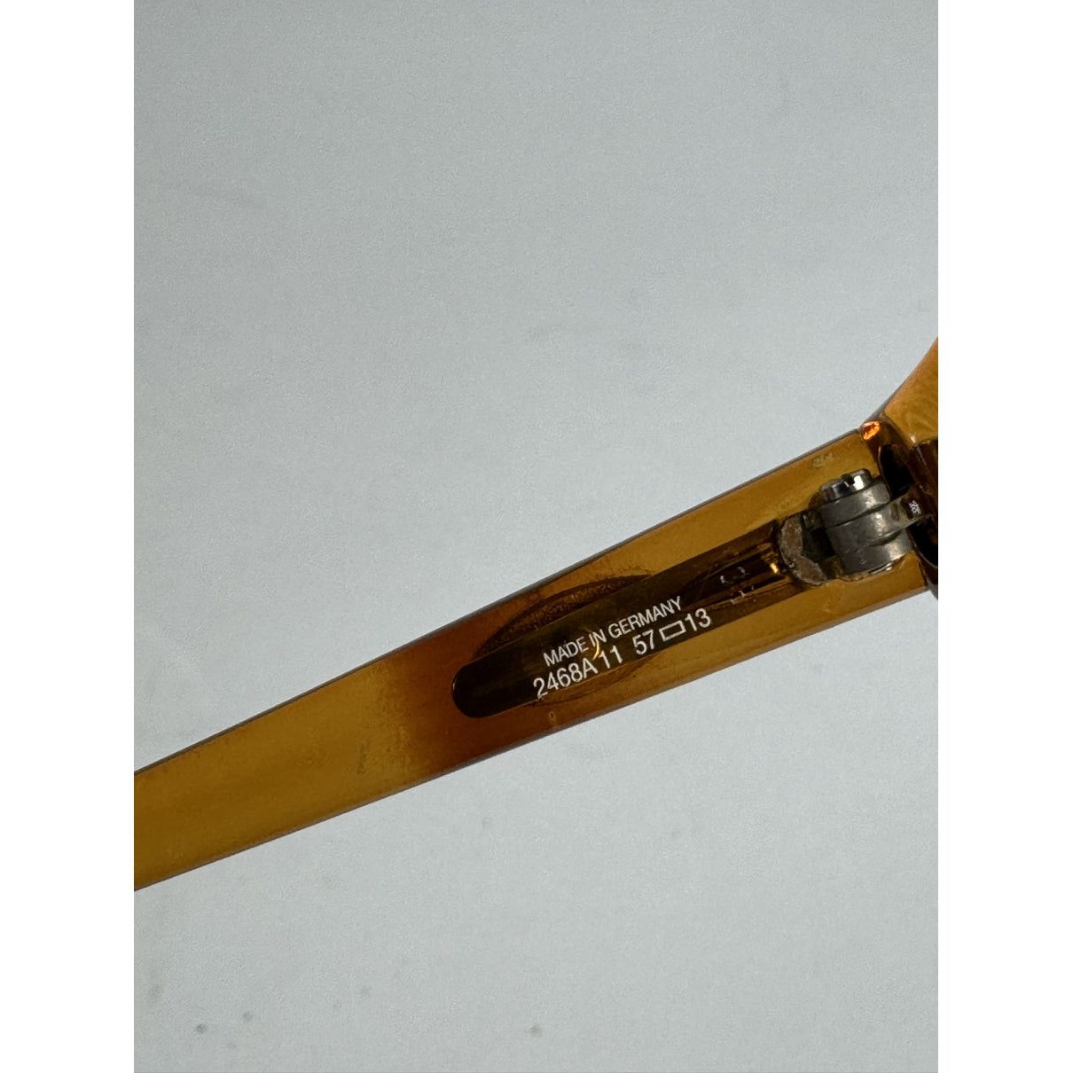 Dior Orange Plastic Sunglasses Size ONE SIZE - 4 Thumbnail