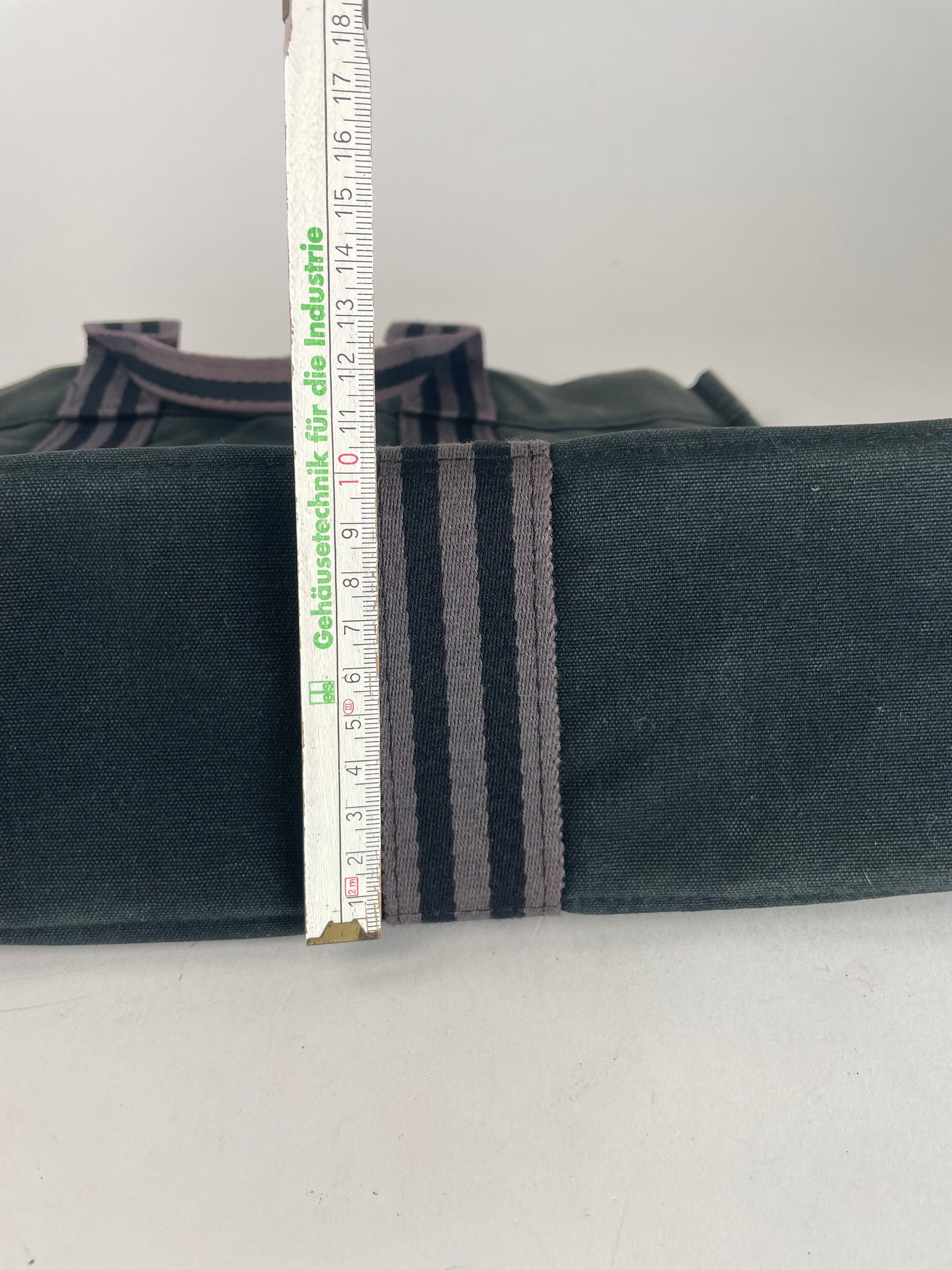 Other Vintage Hermes Canvas Shopper Bag Black Size ONE SIZE - 11 Thumbnail