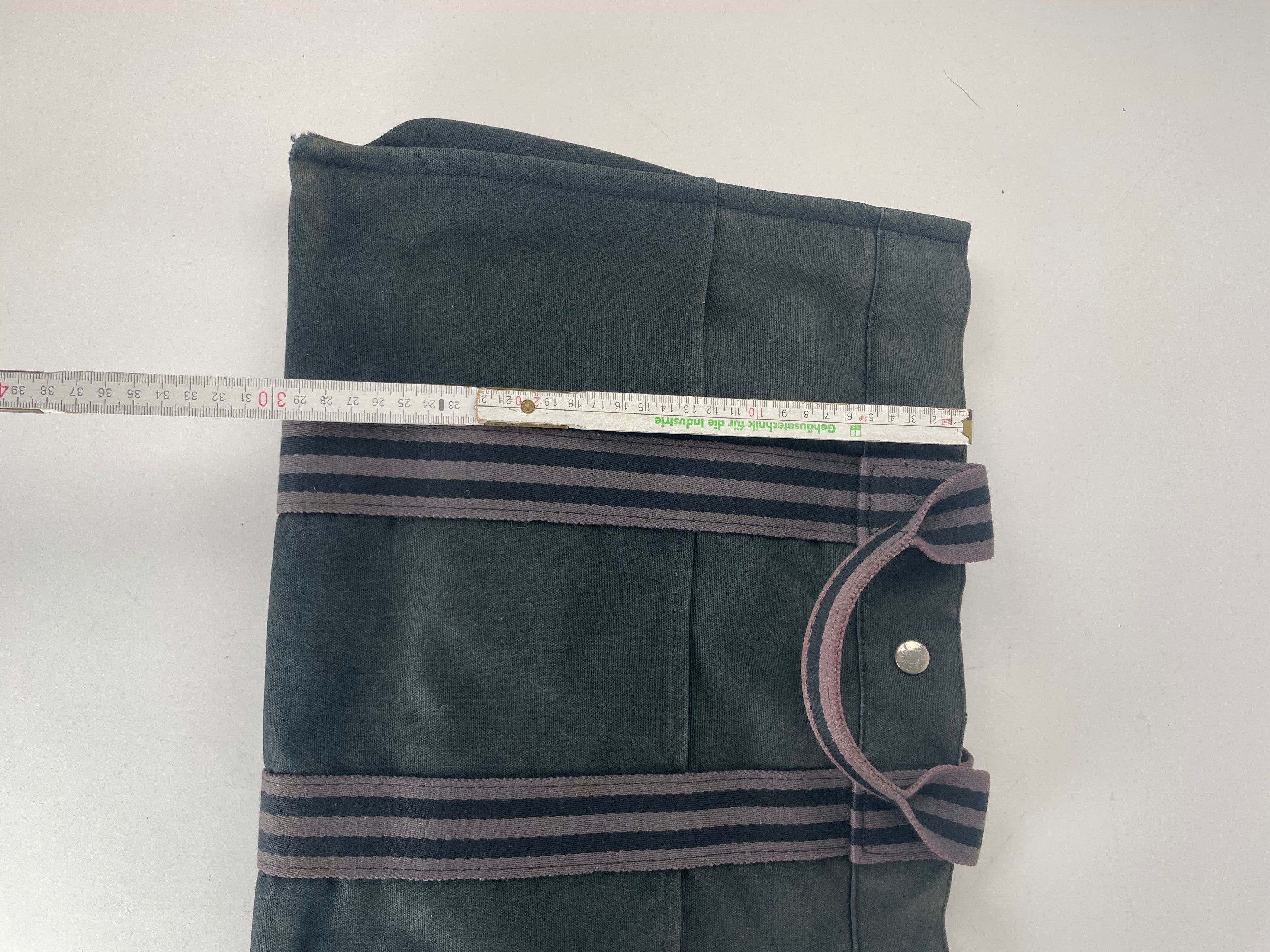 Other Vintage Hermes Canvas Shopper Bag Black Size ONE SIZE - 6 Thumbnail