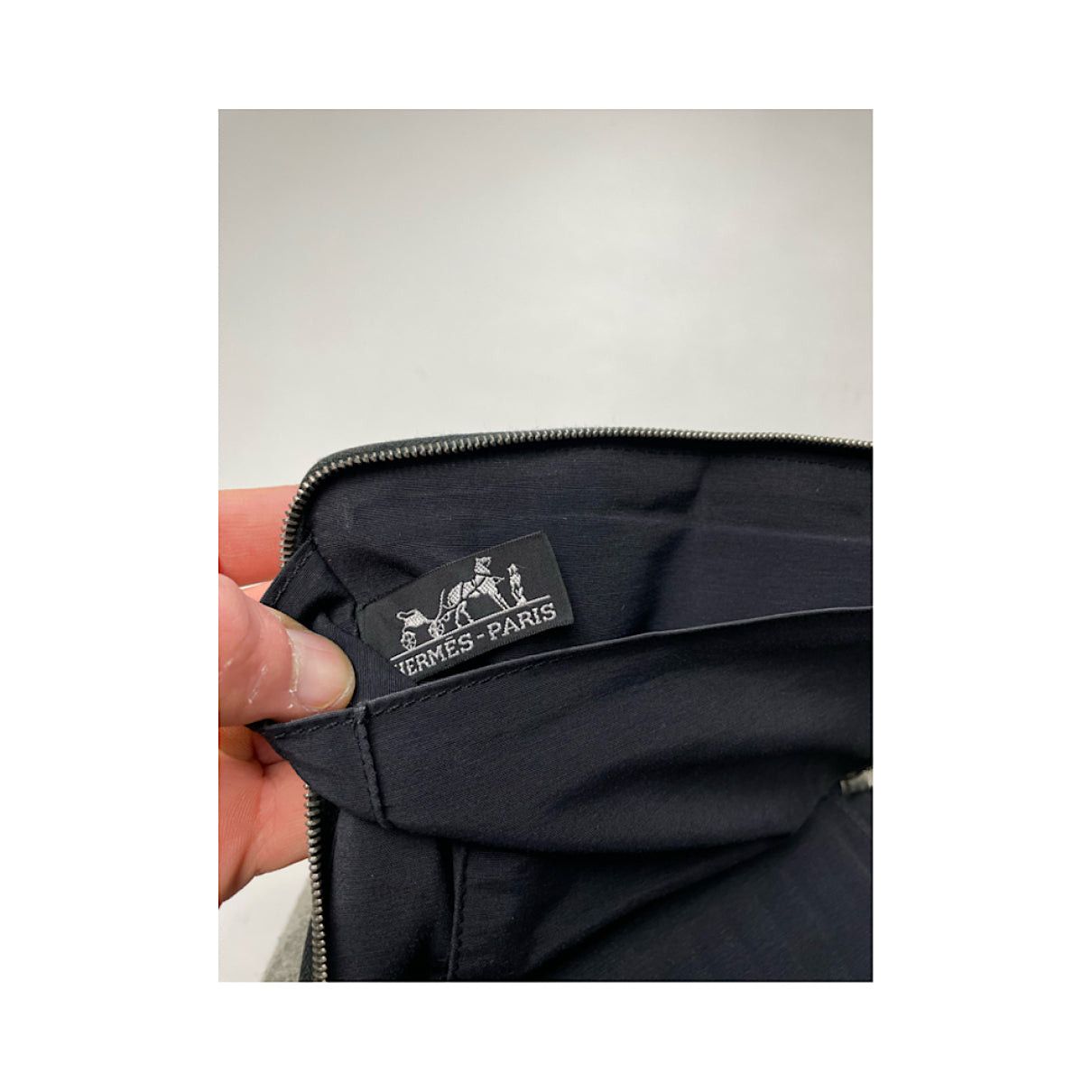 Other Hermès Toto Black Cotton Wallet Size ONE SIZE - 5 Thumbnail