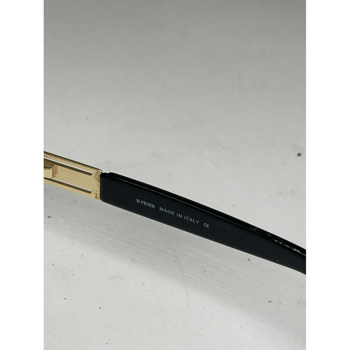 Fendi Black Metal Sunglasses Size ONE SIZE - 4 Thumbnail
