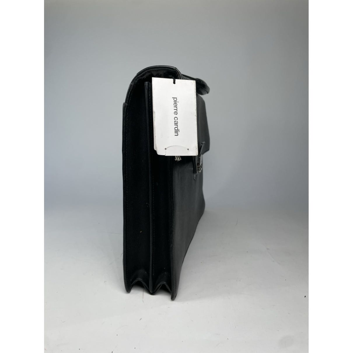 Pierre Cardin Black Leather Bag Size ONE SIZE - 2 Thumbnail