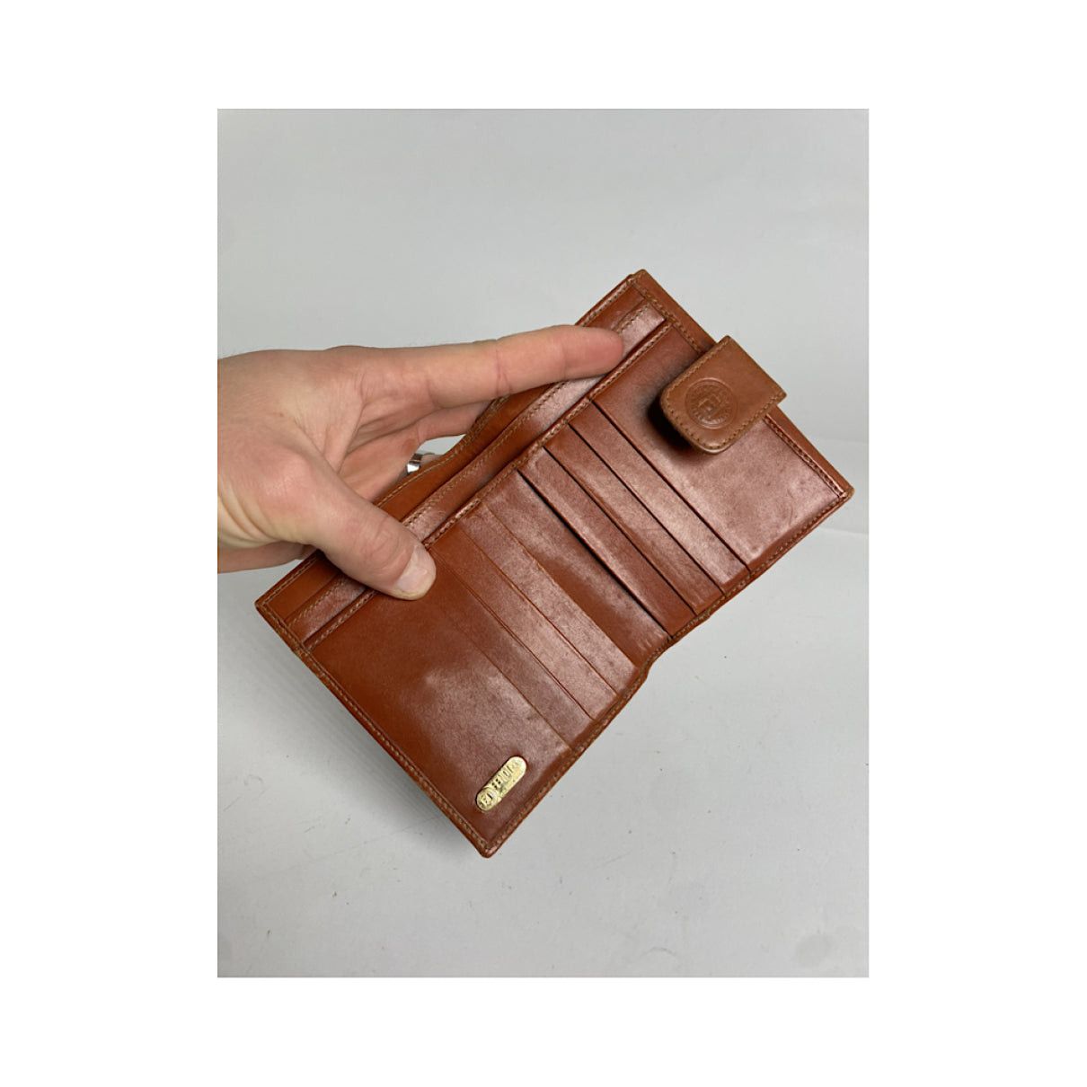 Fendi Baguette Black Leather Wallet Size ONE SIZE - 2 Thumbnail