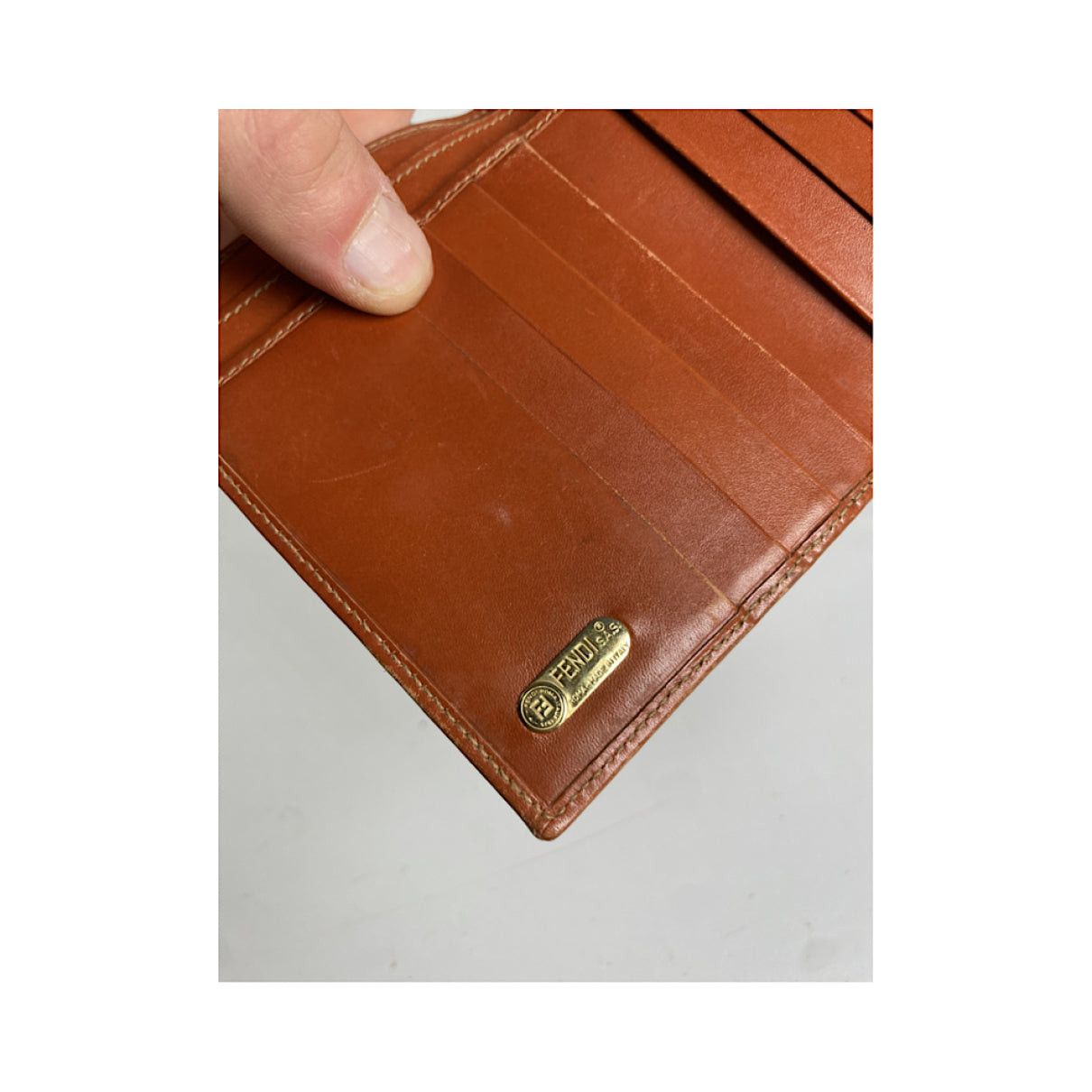 Fendi Baguette Black Leather Wallet Size ONE SIZE - 3 Thumbnail